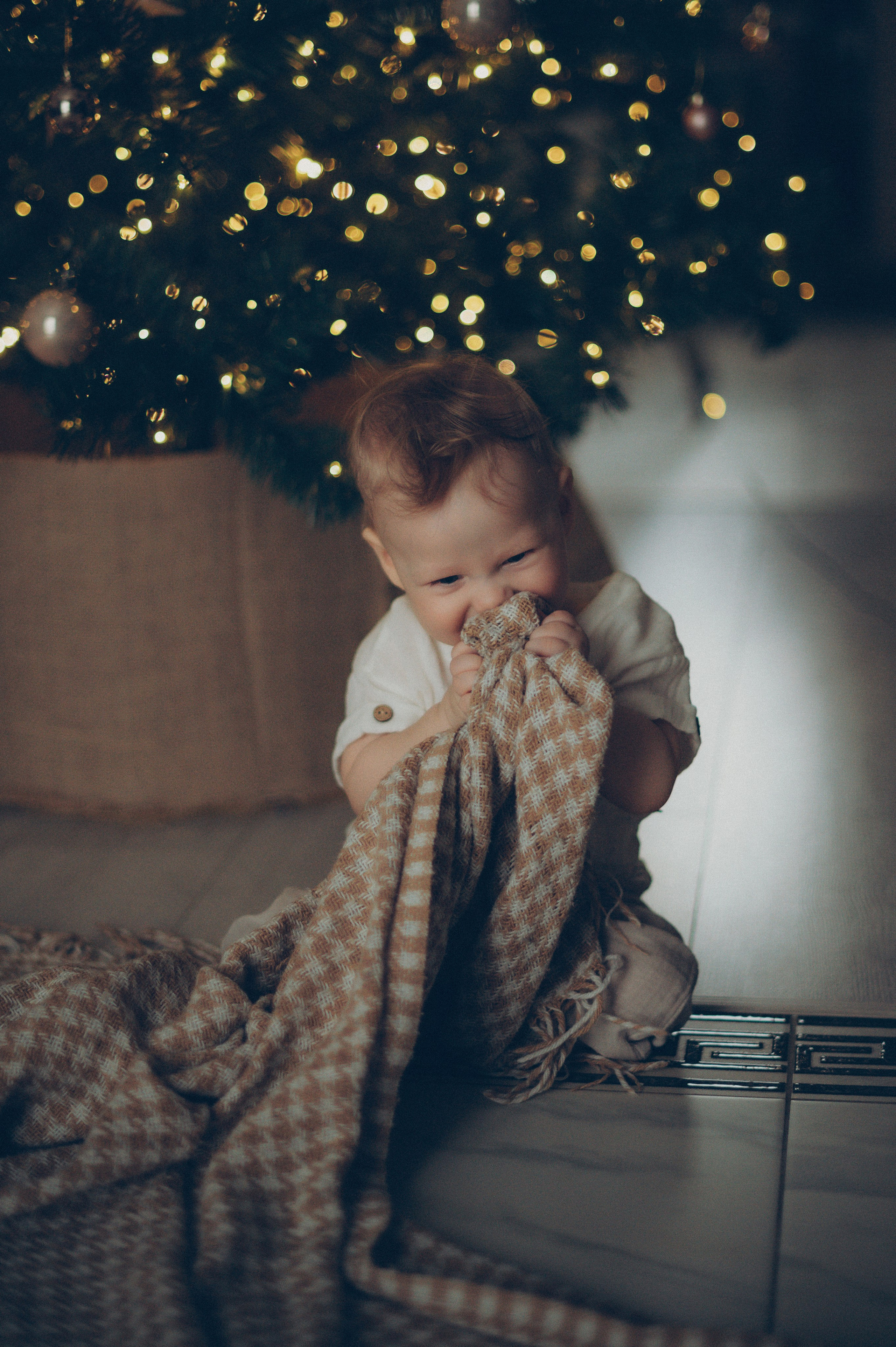 Лева, Жанна и Владимир (новогодняя домашняя). Фотограф, г. Лесной Свердловской области