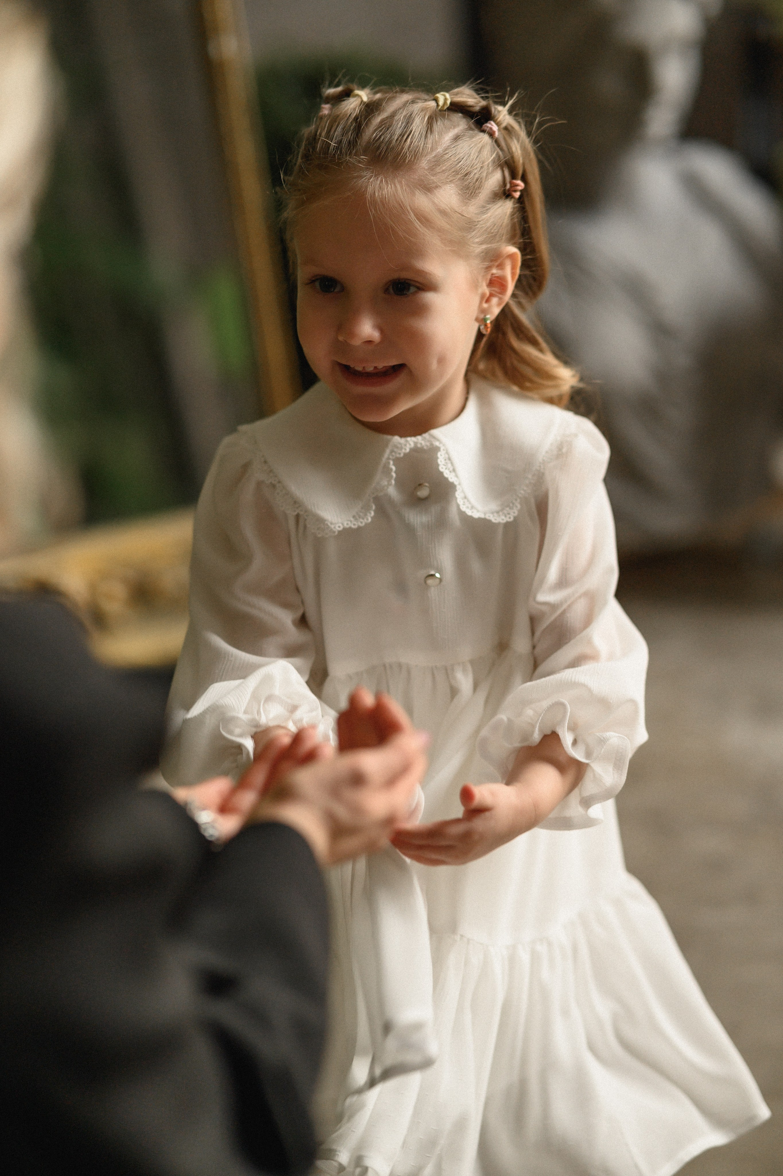 Андрей, Оля и Таисия в студии Пространство. Семейный и свадебный lifestyle-фотограф в Москве Мария Петрова