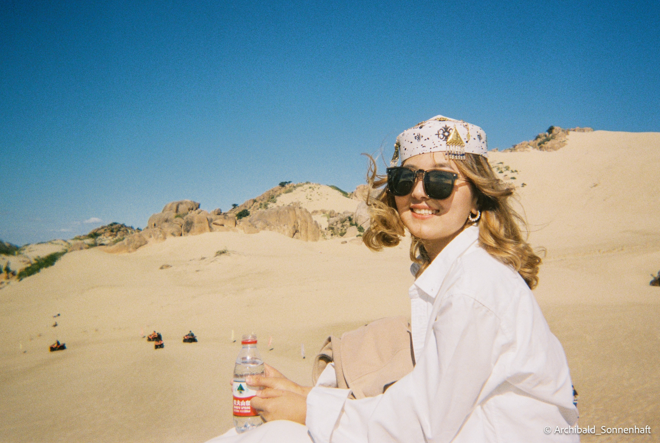 One film reel. Photographer in Guangzhou, China. Archibald Sonnenhaft