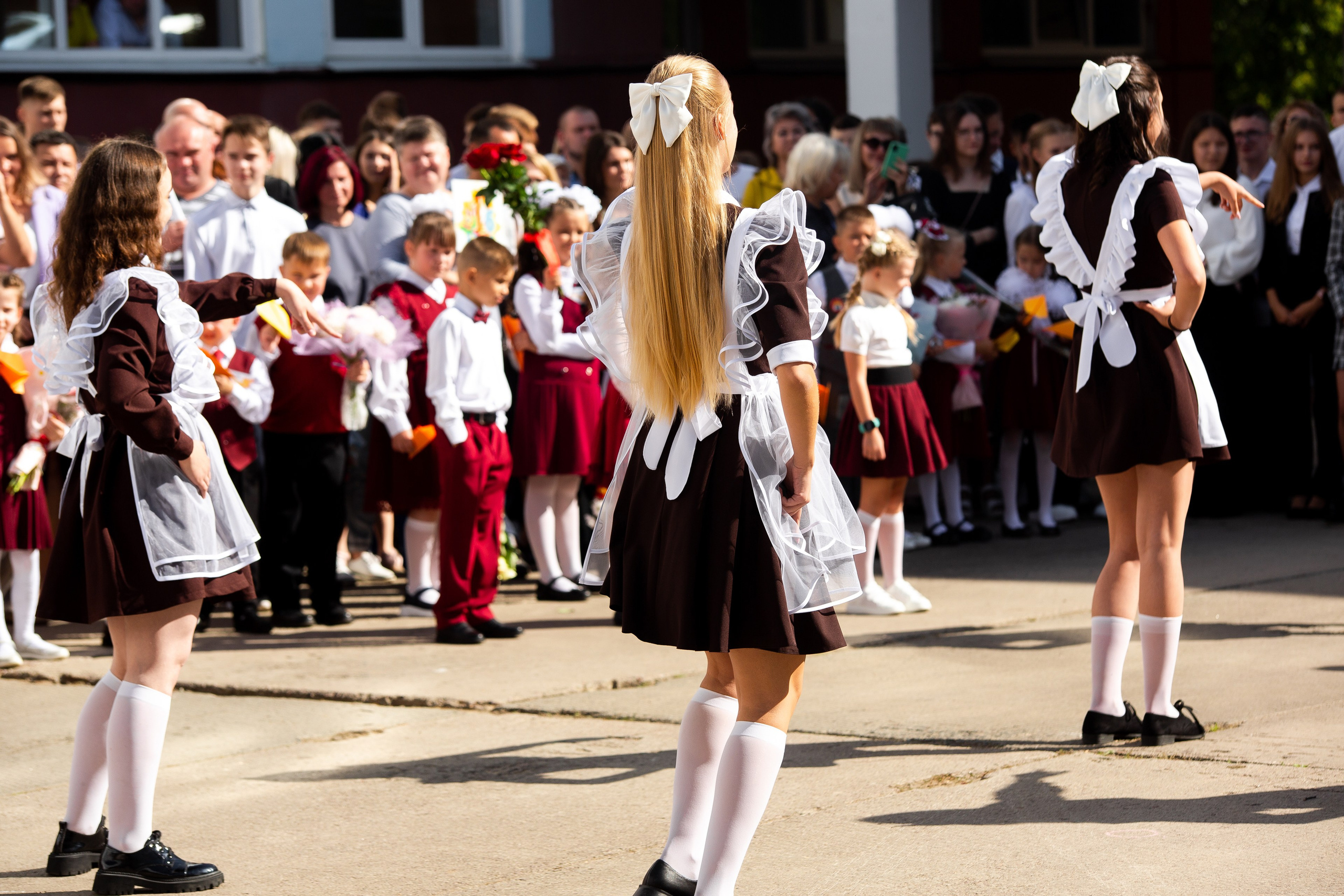 1 сентября 2023 г. 9 школа Мценск. Профессиональный фотограф в Мценске и Орловской области