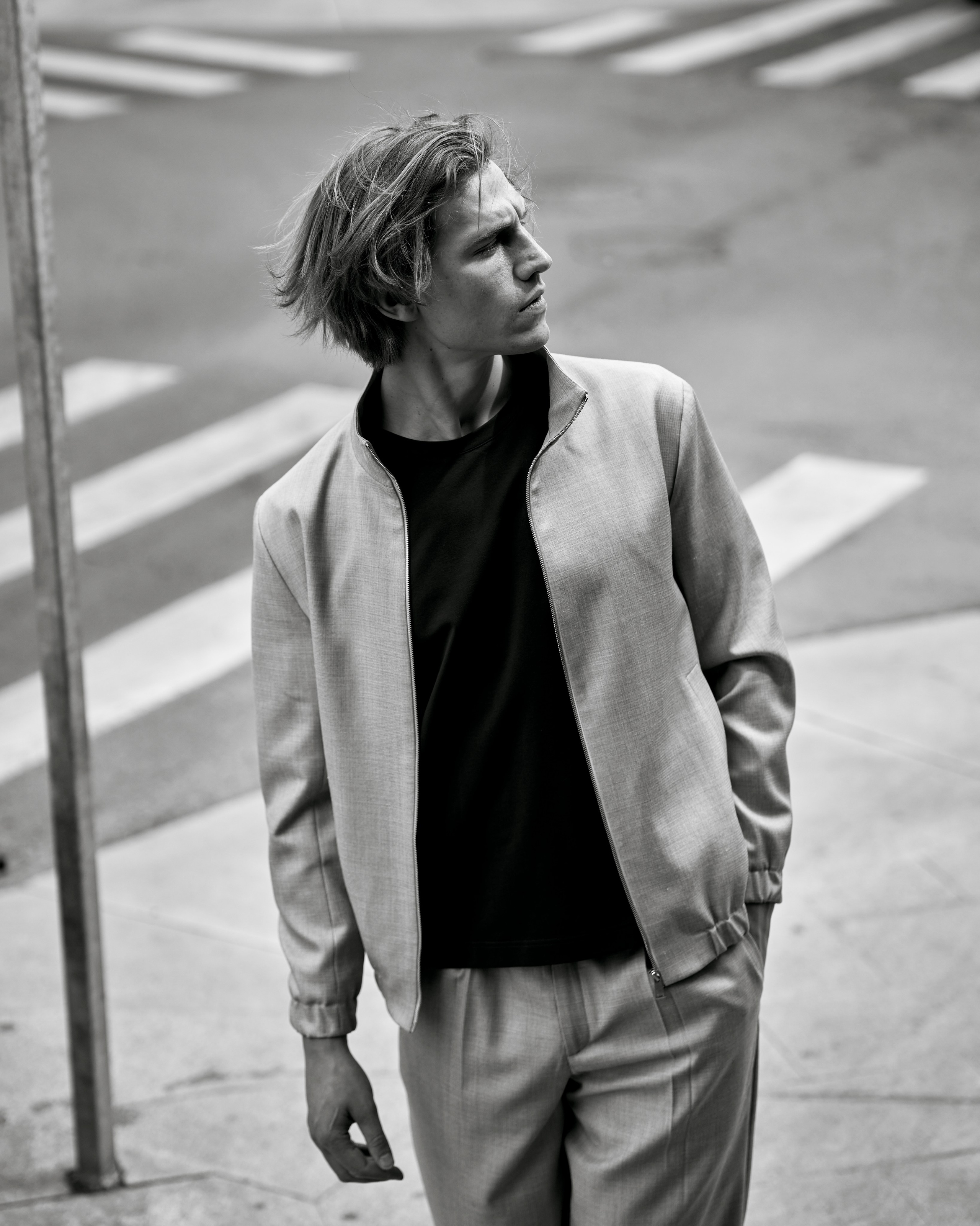 Съемка кампейна на улице