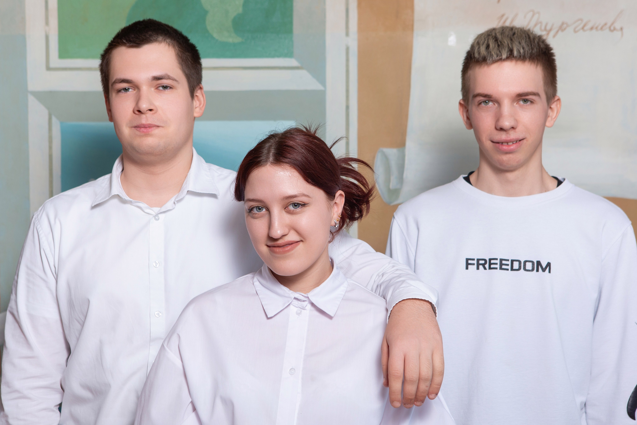 Съемка в библиотеке для 11 класса #2. Профессиональный фотограф в Мценске и Орловской области