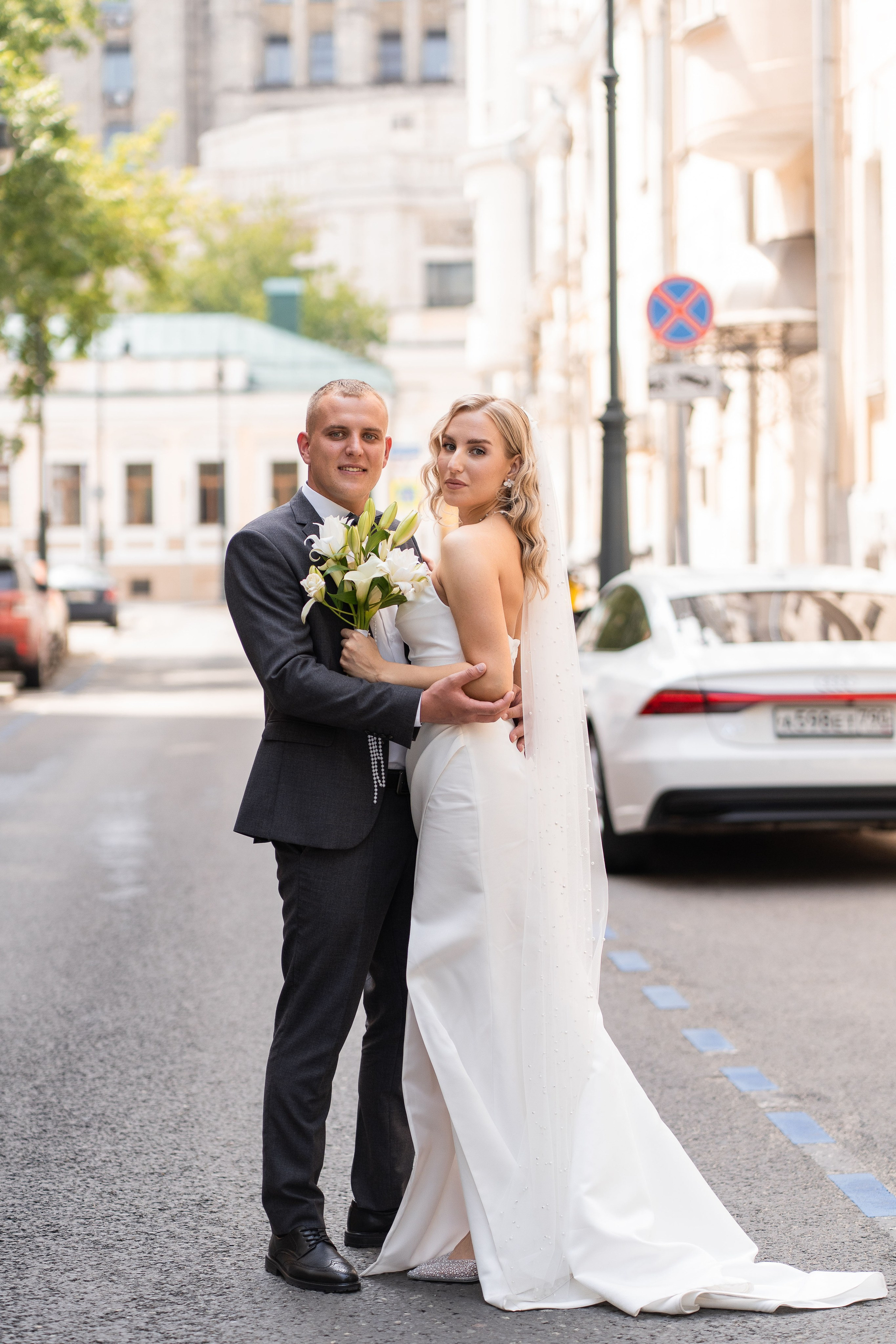 Свадебная фотосессия в Москве, регистрация в Кутузовском ЗАГСе Москва. Свадебный фотограф в Москве Анна Полушина