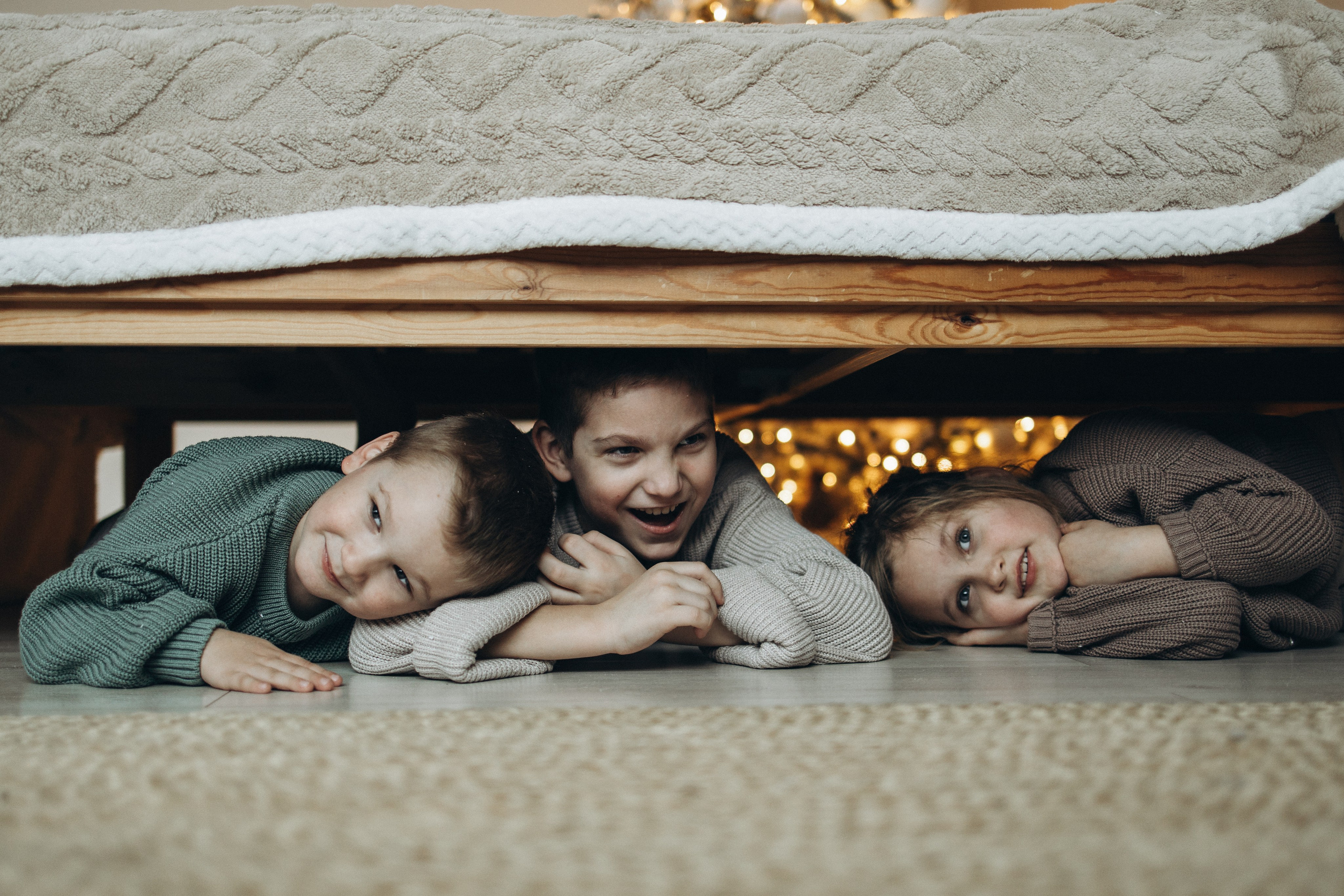 Новогодняя съёмка Милы и её семьи. Семейный и детский фотограф в Москве Маргарита Сереброва