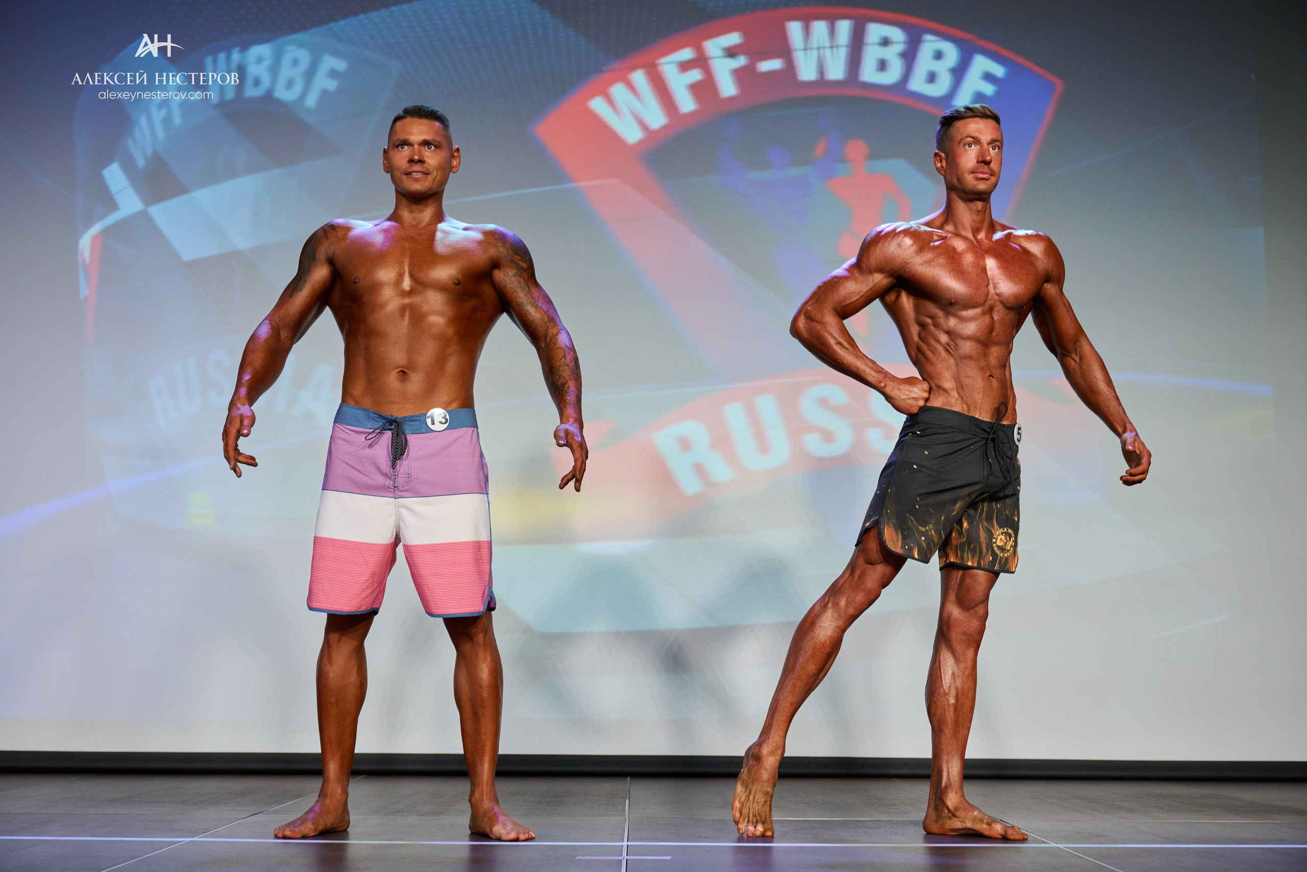 Фото с турнира «Прометей 2, WFF-WBBF Russia» 26 октября 2025. Спортивный фитнес фотограф Алексей Нестеров