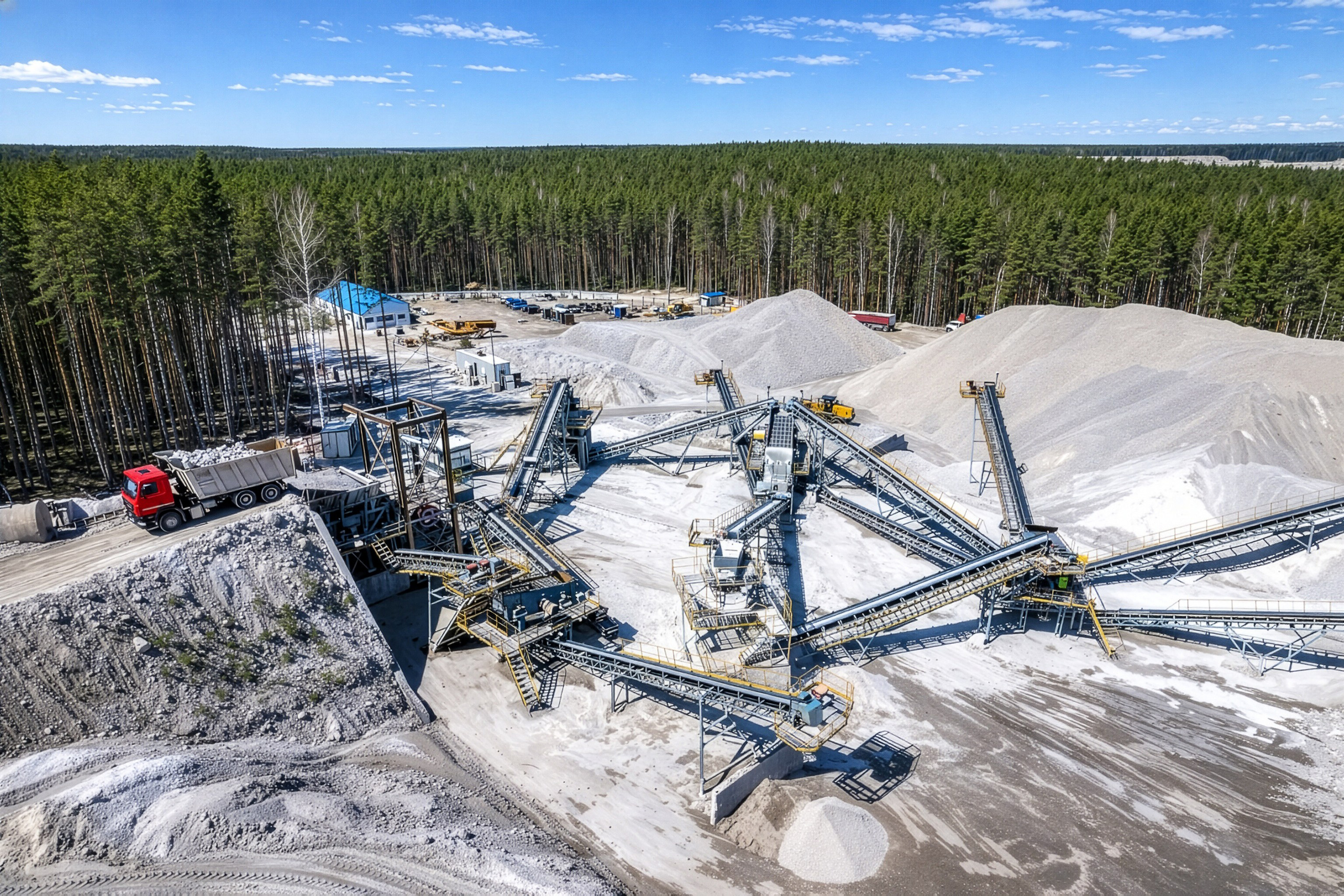 Аэросъемка промышленных объектов — Кейс ГК Стройтехно-Урал | Дмитрий Судаков. Фотограф Дмитрий Судаков — Свадебная и репортажная съемка в Екатеринбурге и Москве