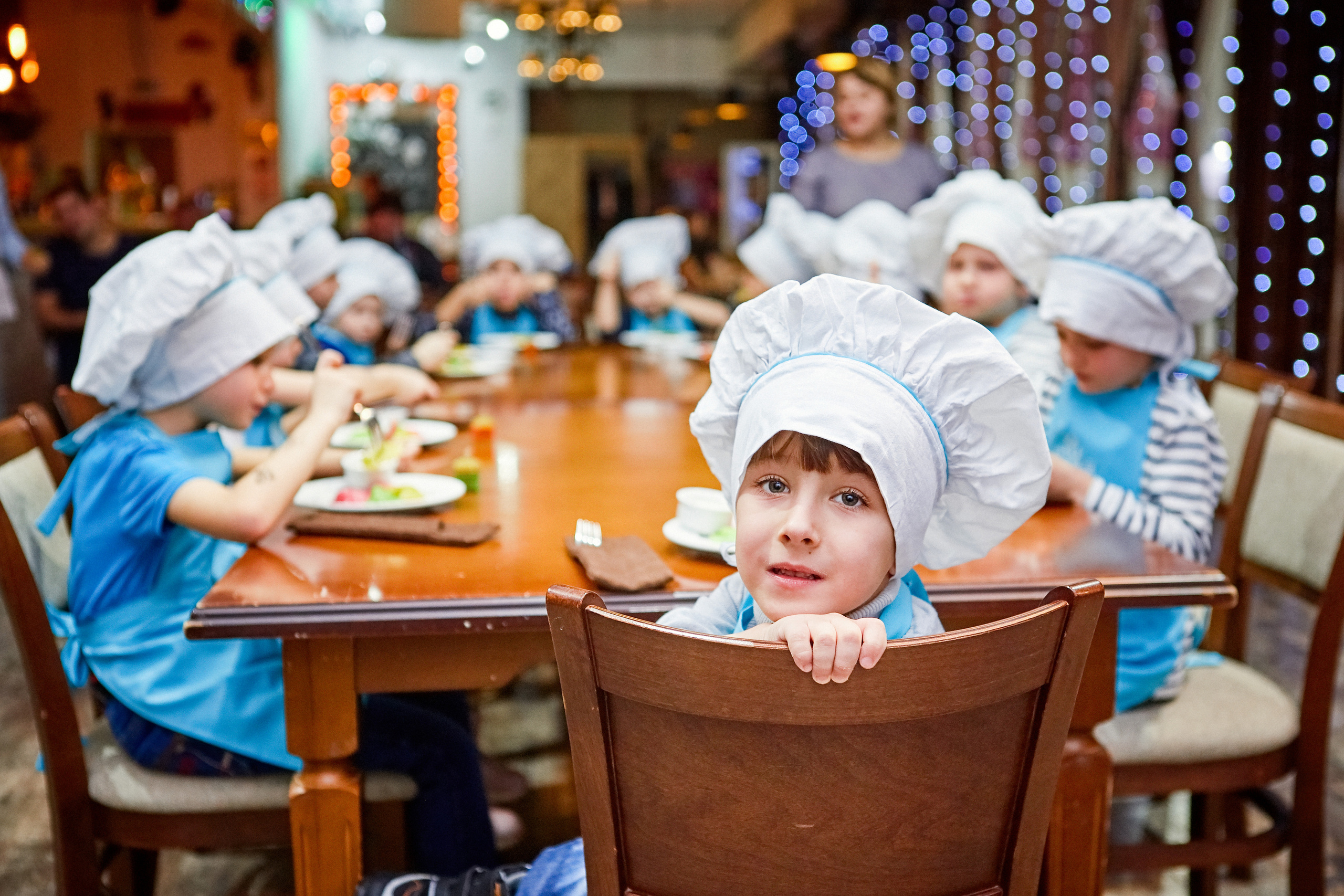 Репортажные кадры с детских праздников