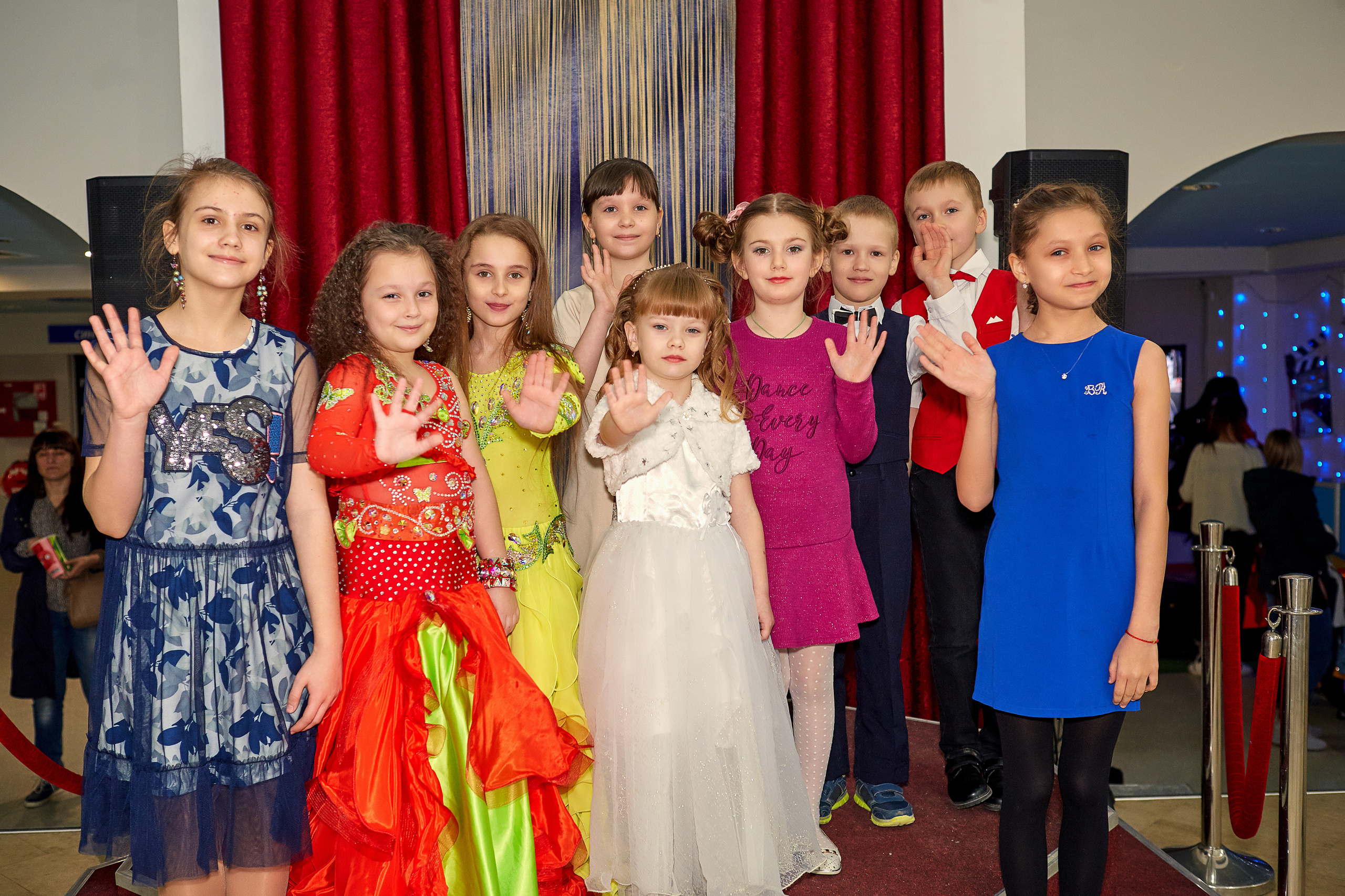 Репортажные кадры с детских праздников