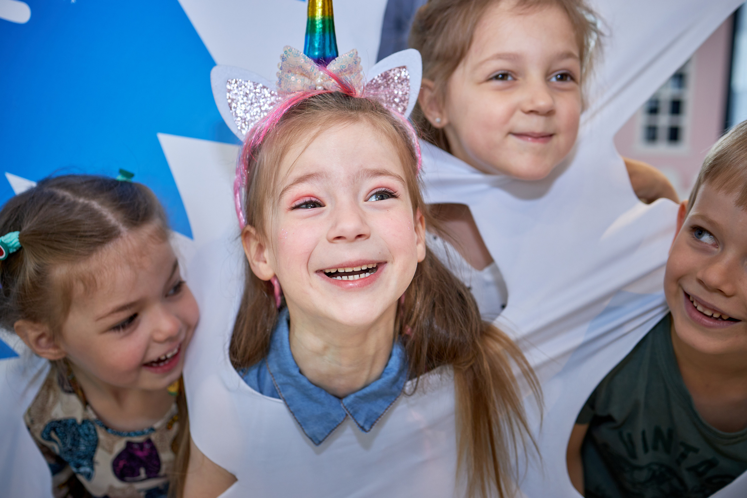 Репортажные кадры с детских праздников