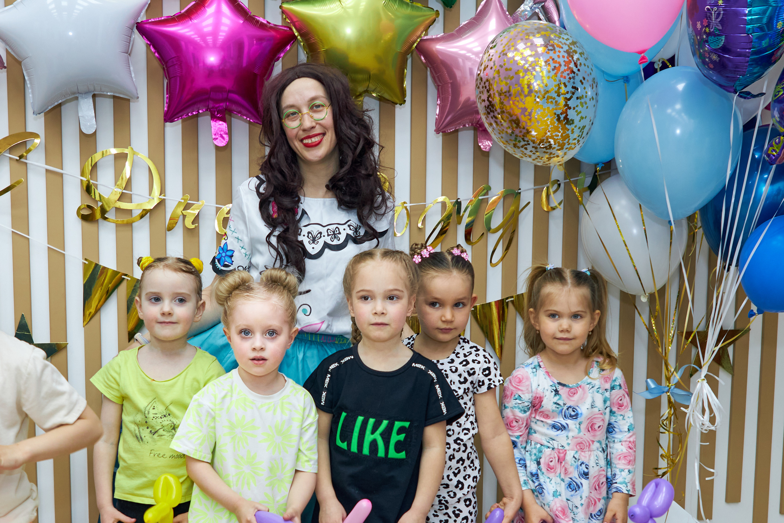 Репортажные кадры с детских праздников