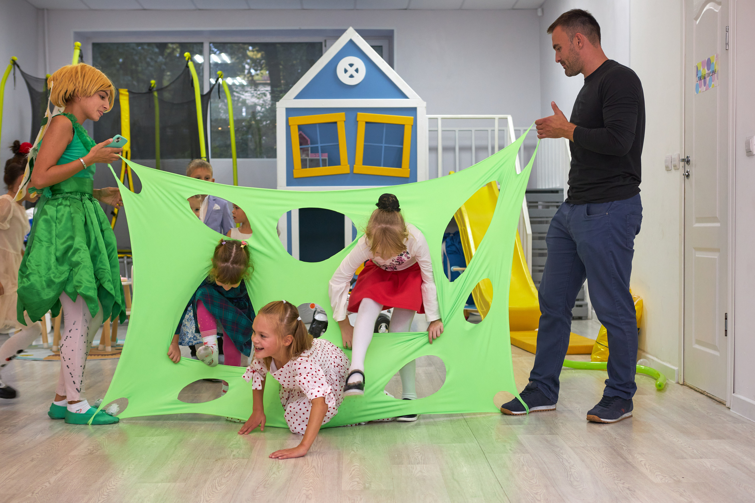 Репортажные кадры с детских праздников