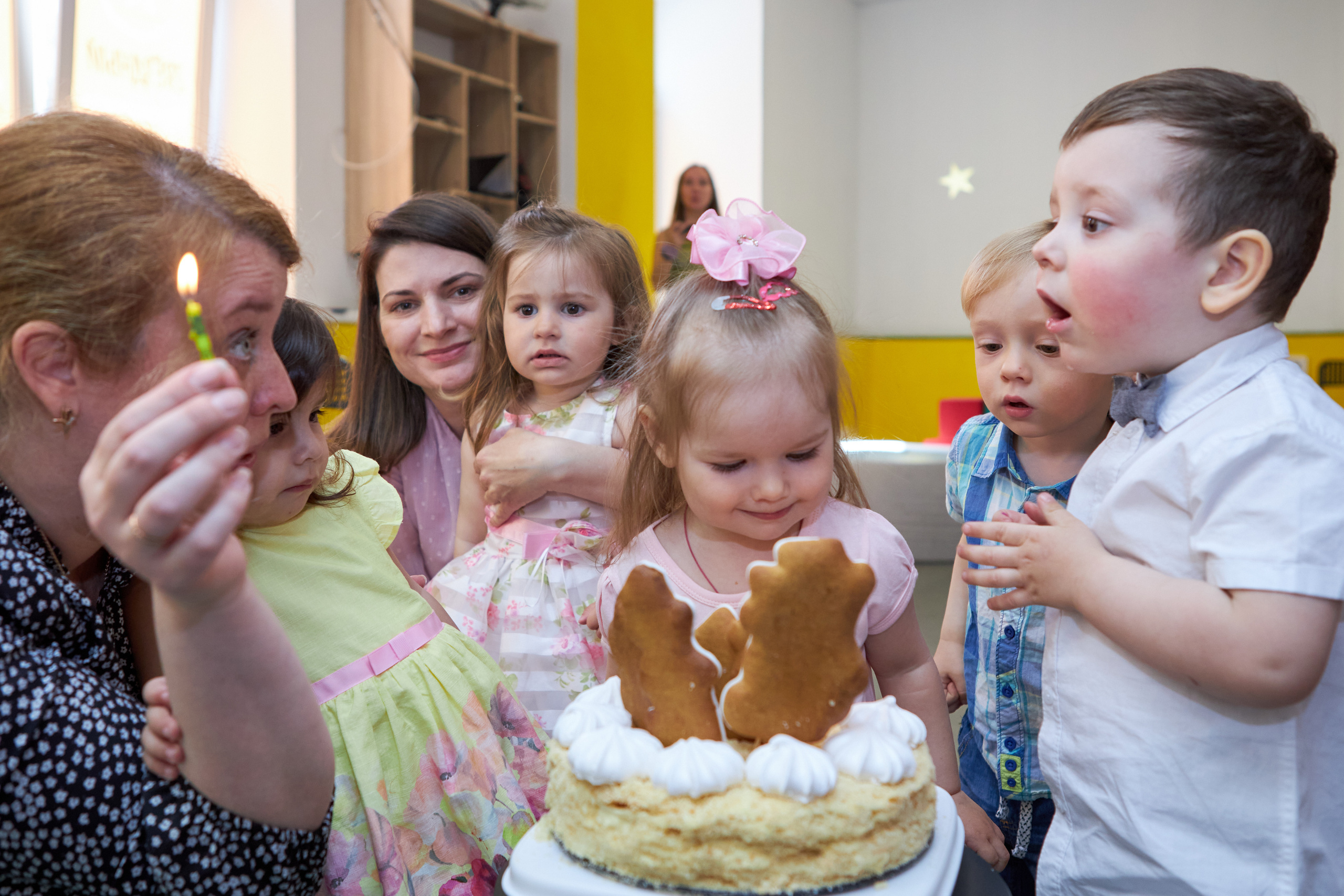 Репортажные кадры с детских праздников