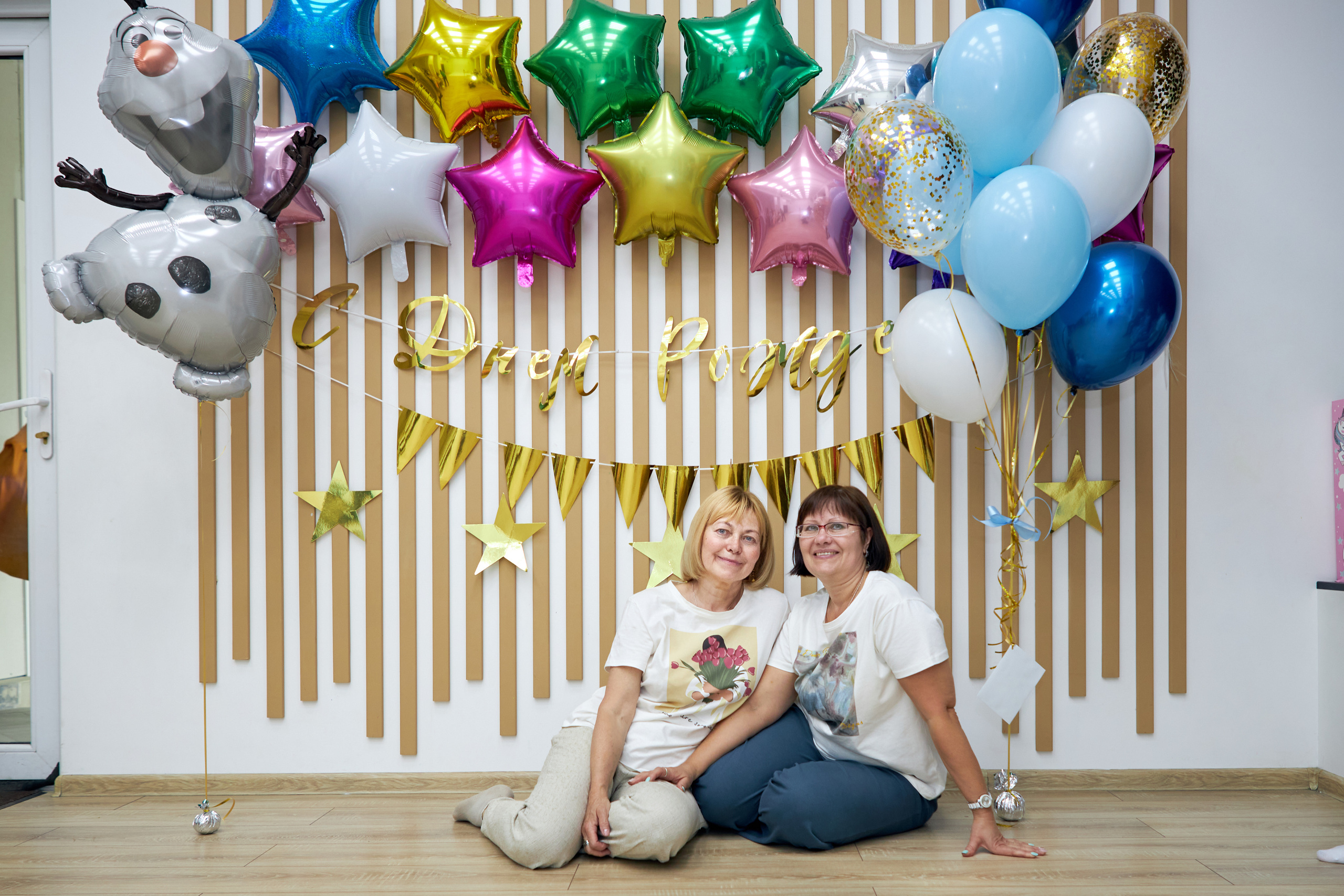 Бабушки на дне Рождения у внучки