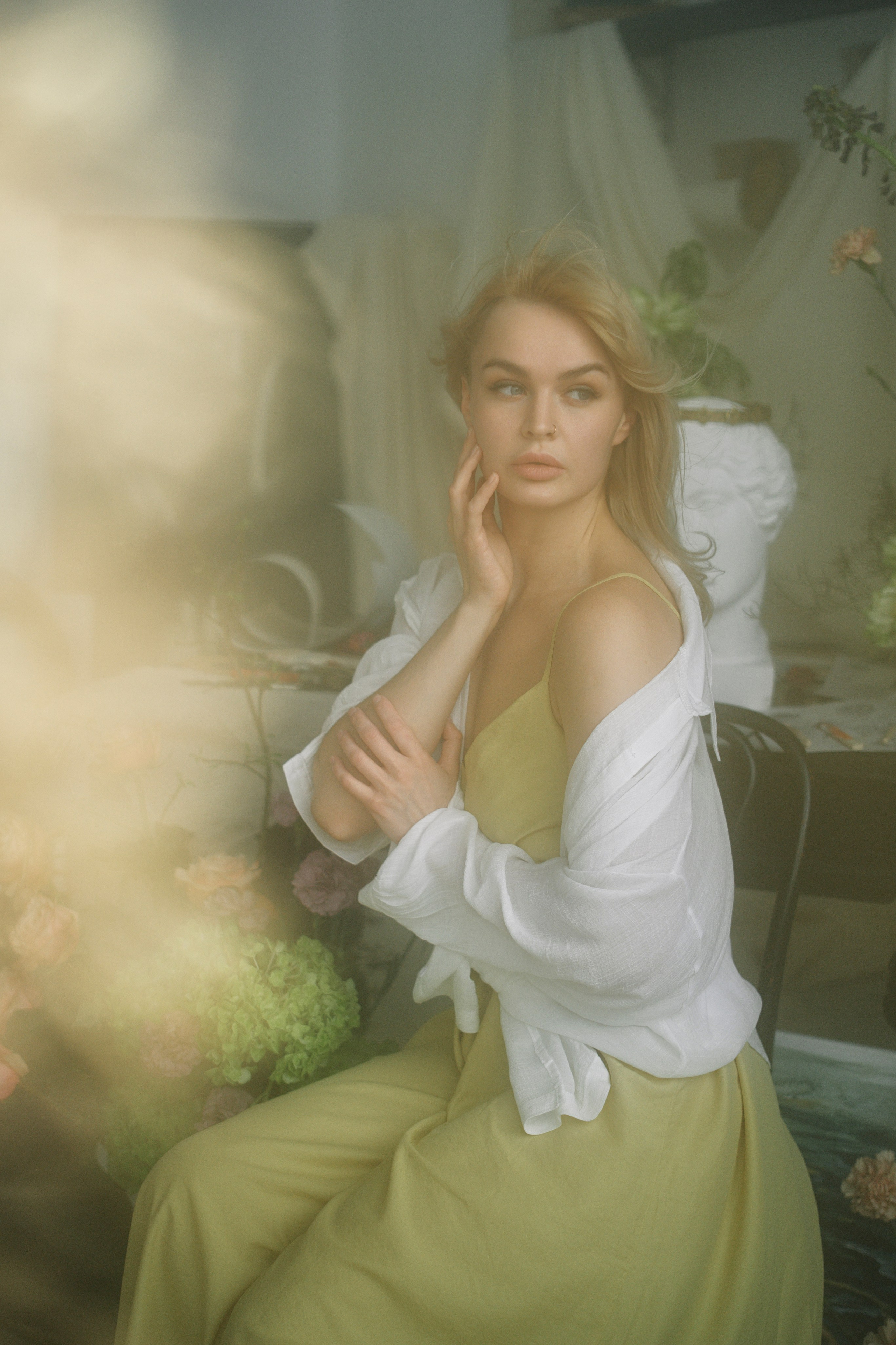 Artist's inspiration (студия Zapad). Портретный фотограф в Санкт-Петербурге Елена Сергеева
