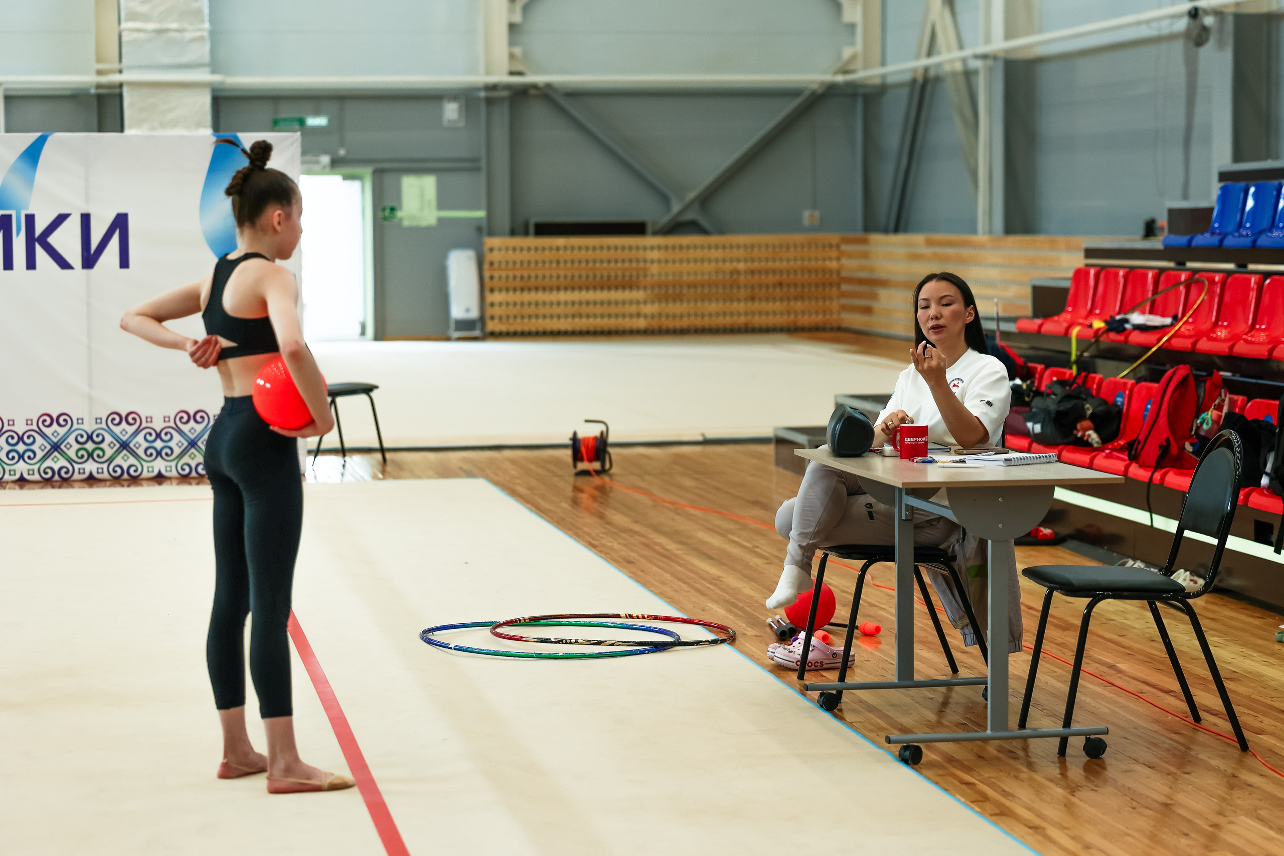 Тренировка Сборной Республики Саха Якутия. Саргылана Афанасьева