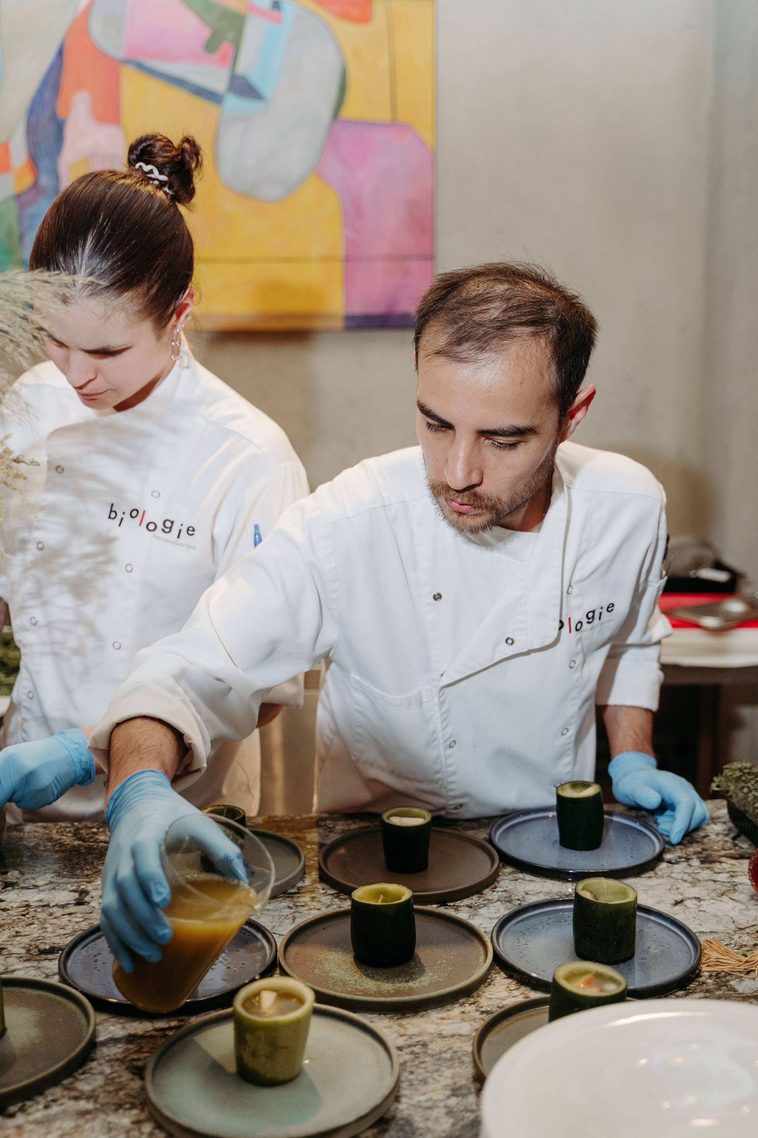 Открытый ужин с Mishlen Шеф Поварами. Репортажный и свадебный фотограф в Москве Рая Небогатова