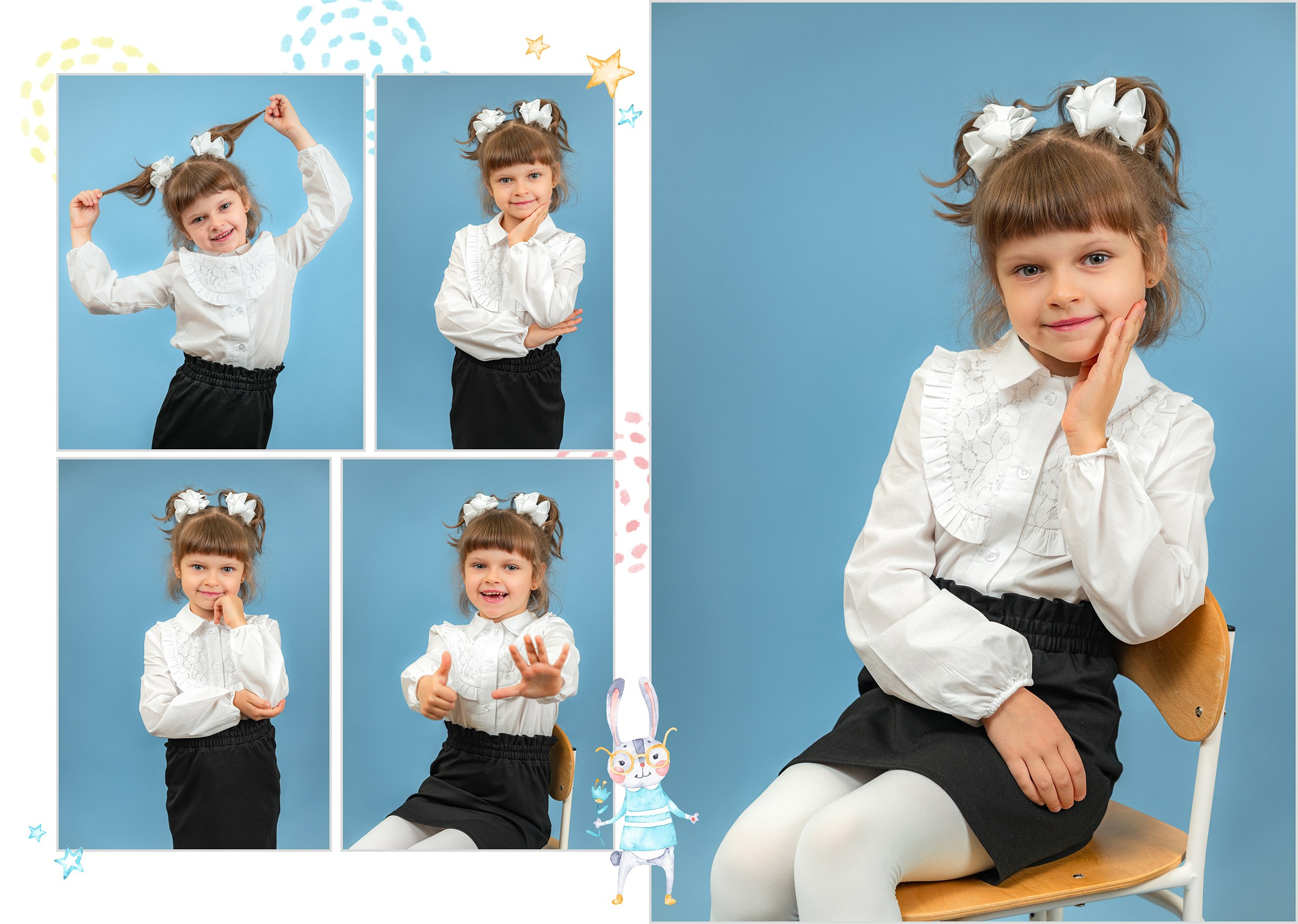 Зайчата. Фотограф Анна Колесникова