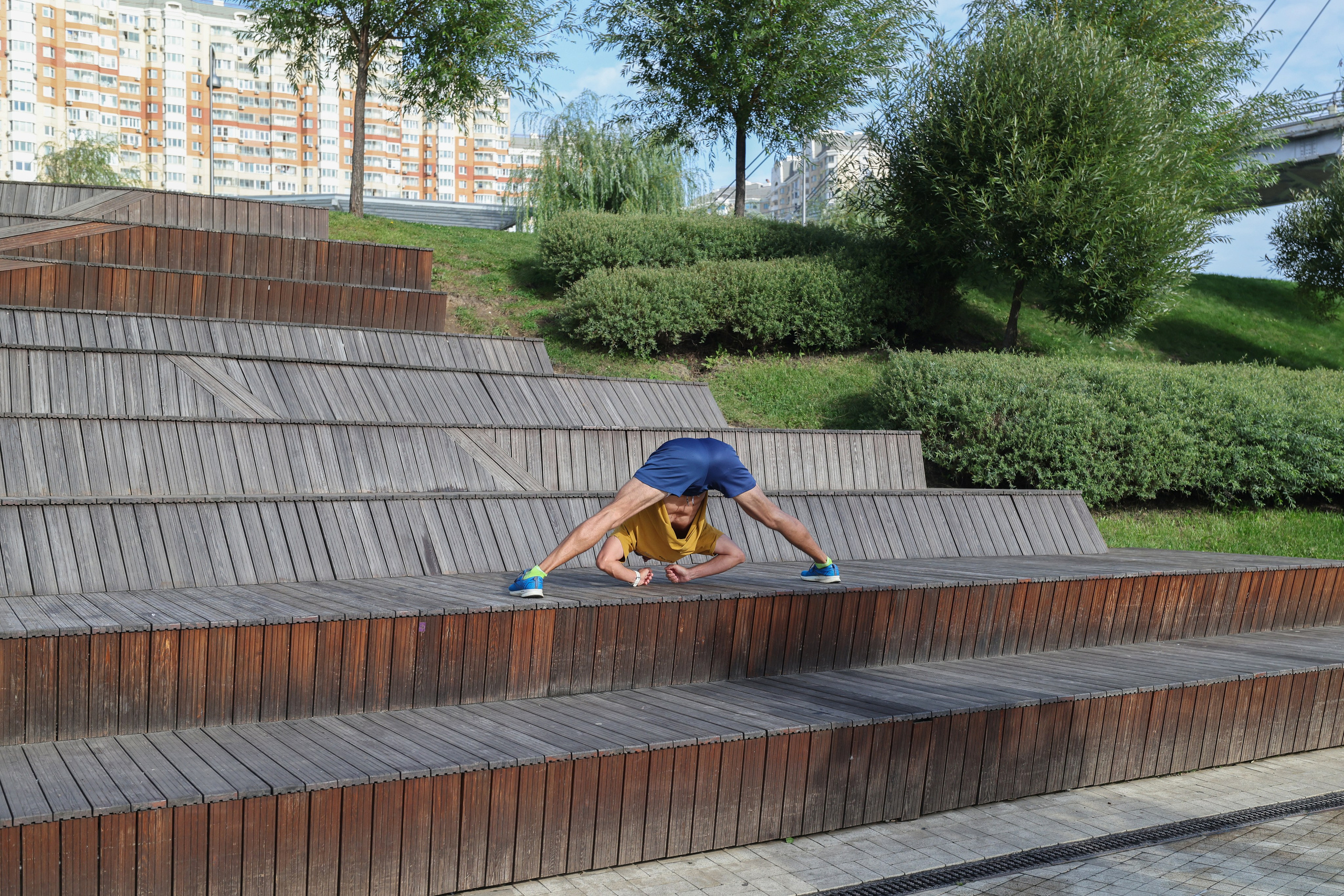 Последний летний старт 5 вёрст Павшинская пойма. Фотограф Сергей Ловкий