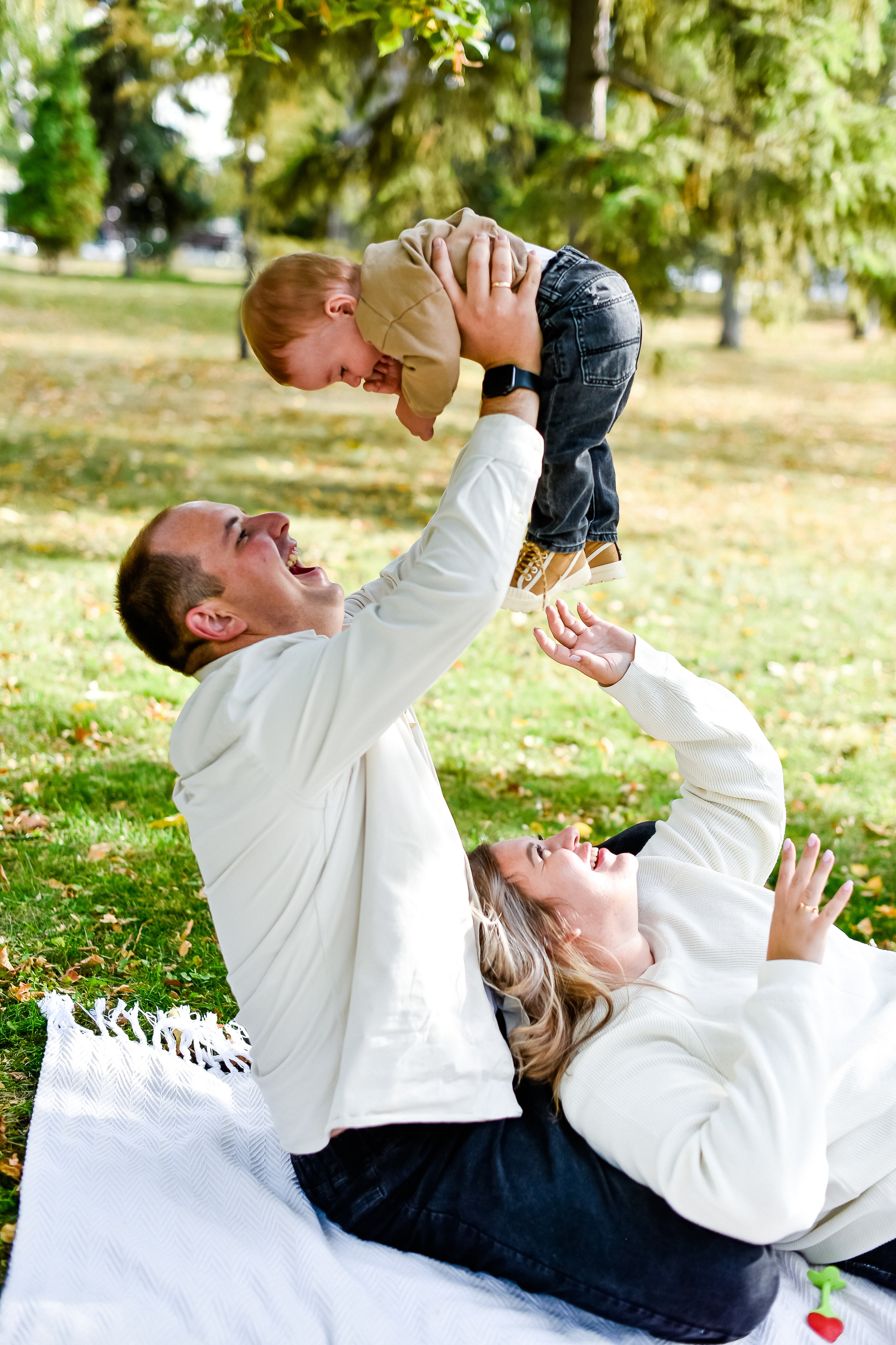 Семья Дмитрий, Настенька и Мирон