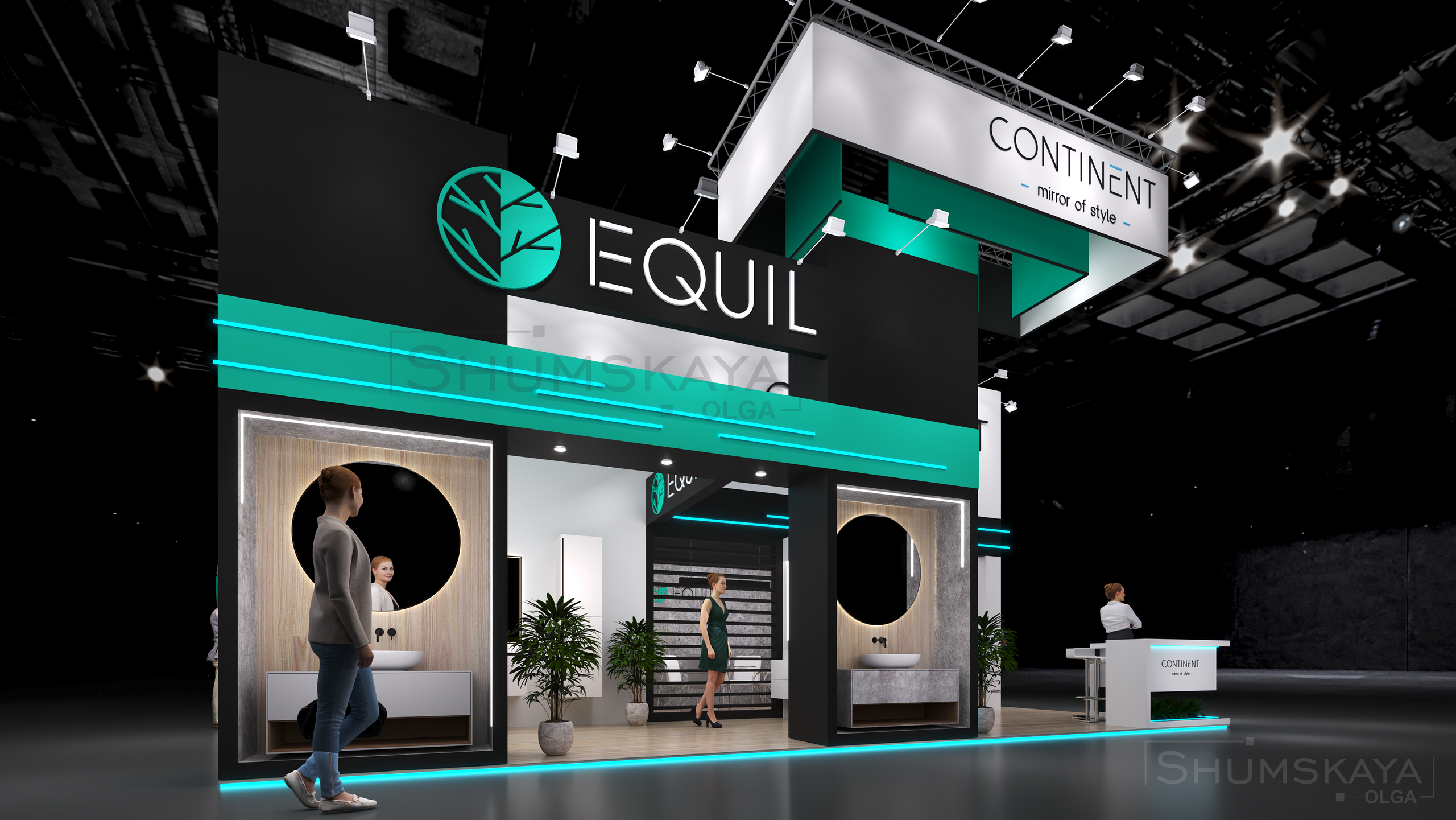ДИЗАЙН ВЫСТАВОЧНОГО СТЕНДА CONTINENT. Выставочные стенды. Студия интерьера