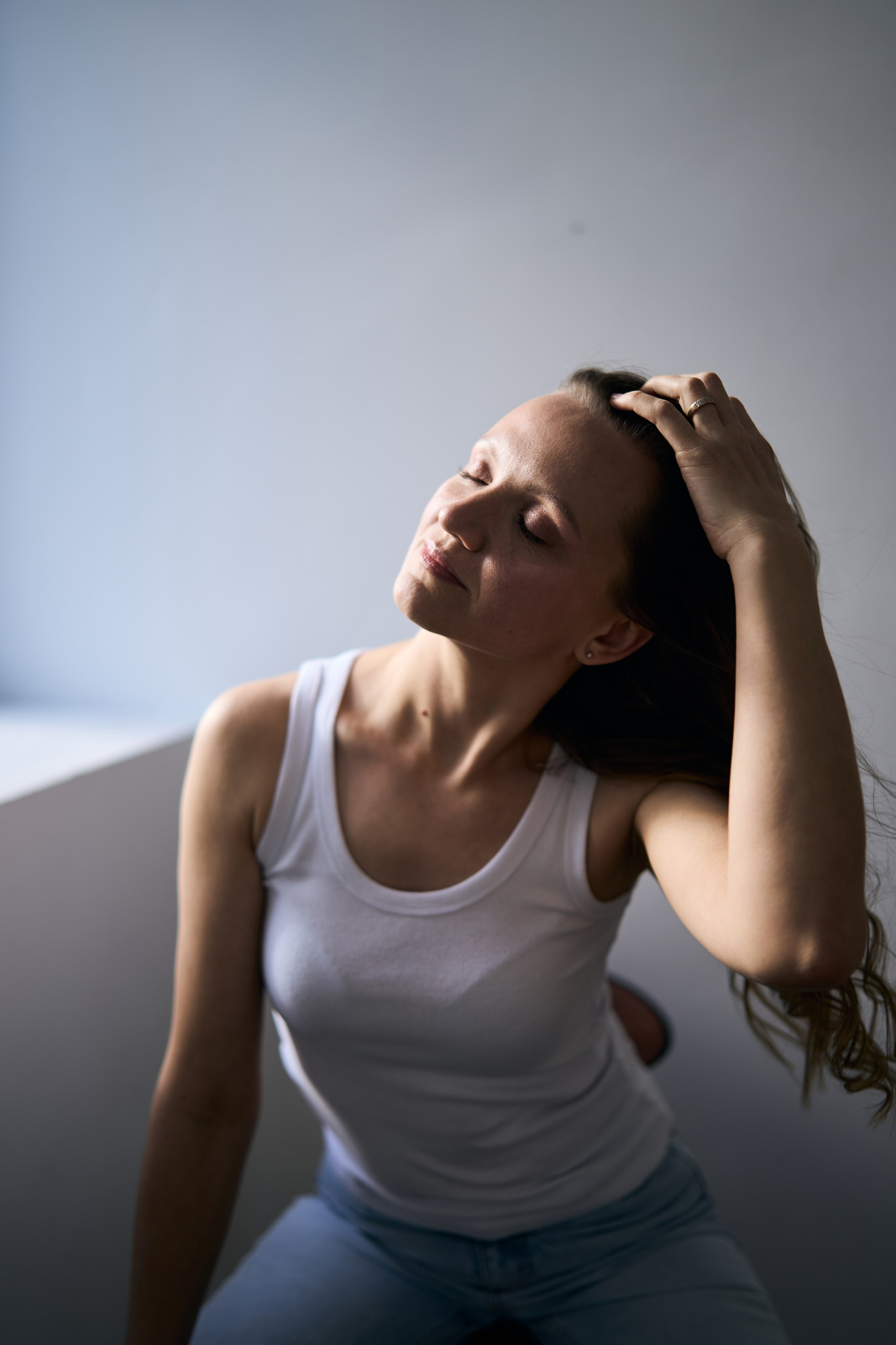 Женский портрет. Фтостудия. Ксения Малышева|Фотограф|Тверь