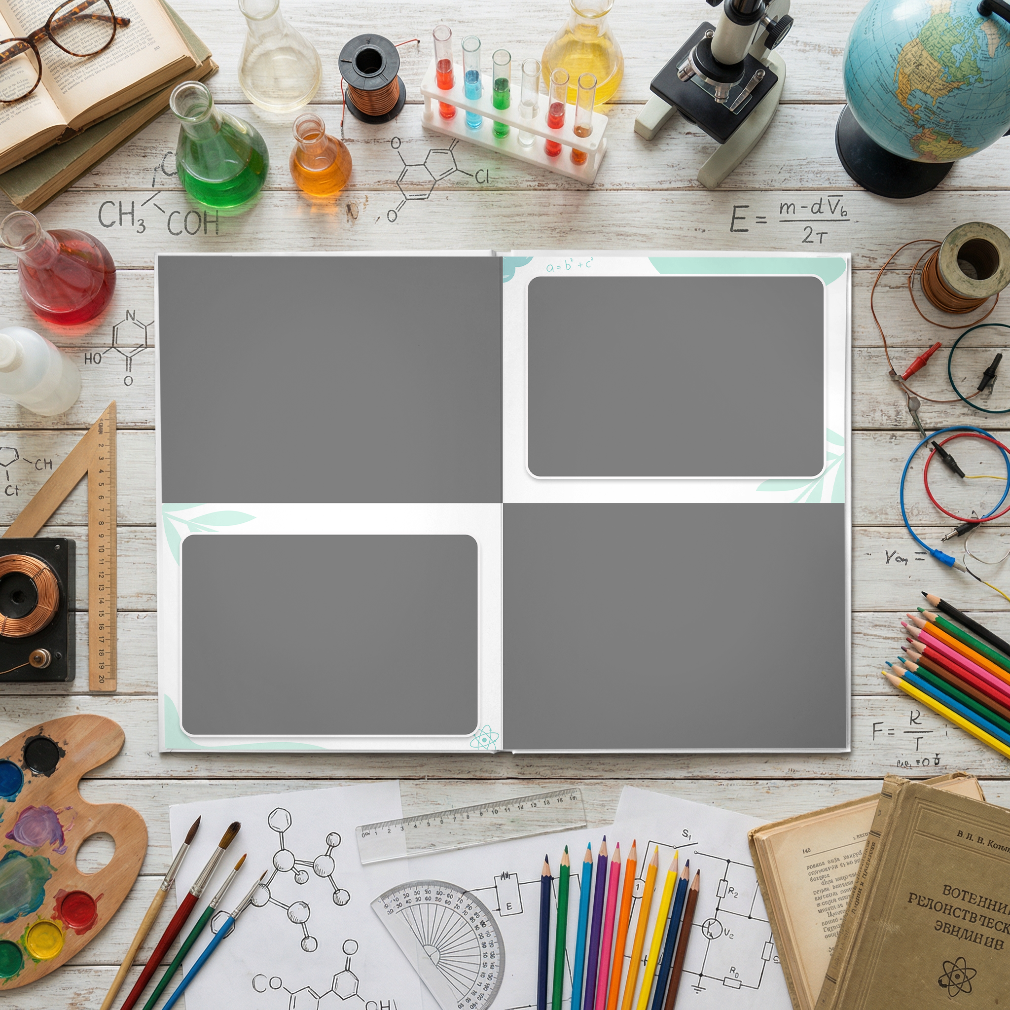 037 Уникум II. Дизайны, psd шаблоны школьных и выпускных альбомов и обложек