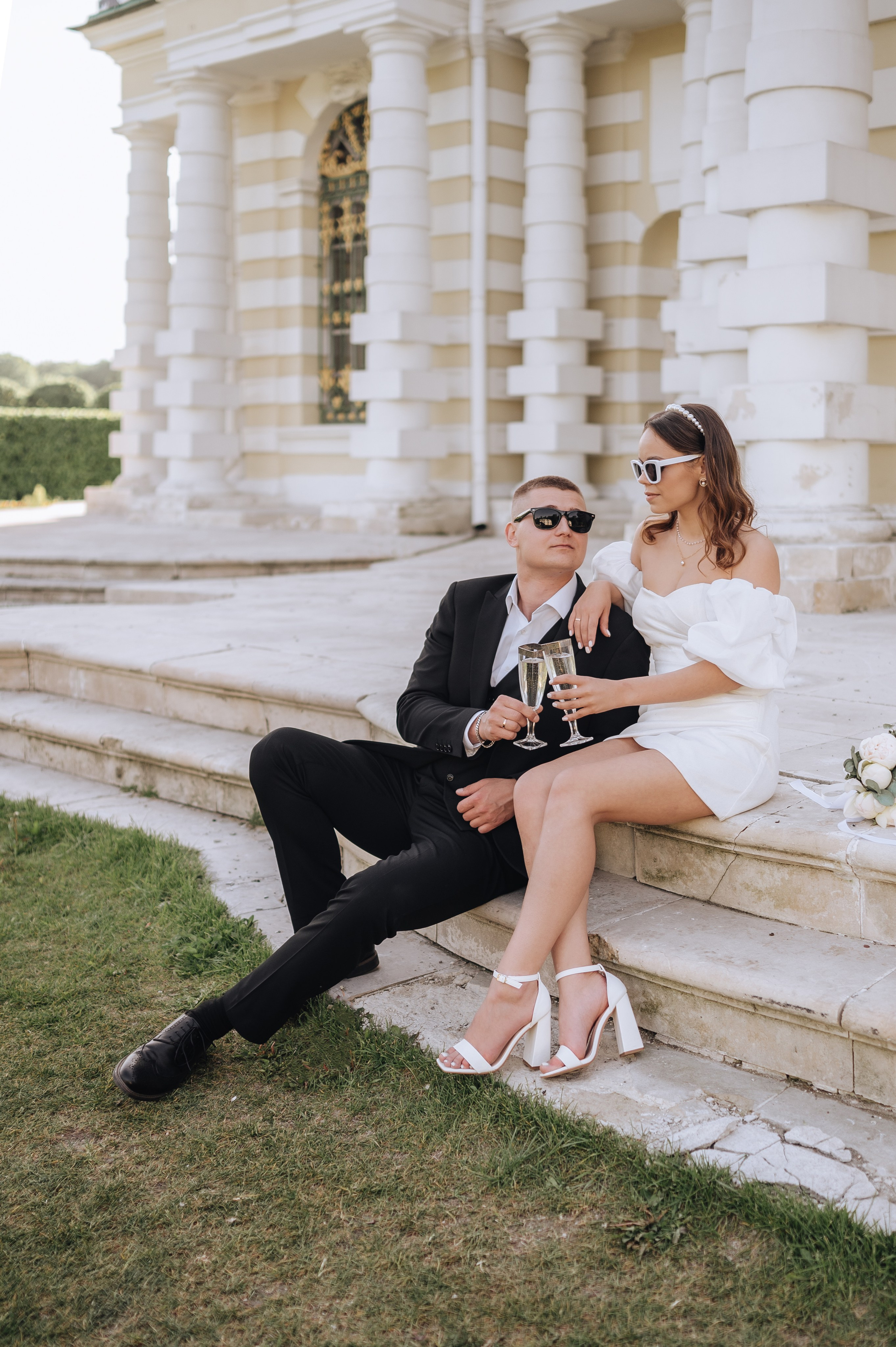 Свадебная прогулка Сергея и Алины. Фотограф в Москве и Московской области Таня Яблочкина