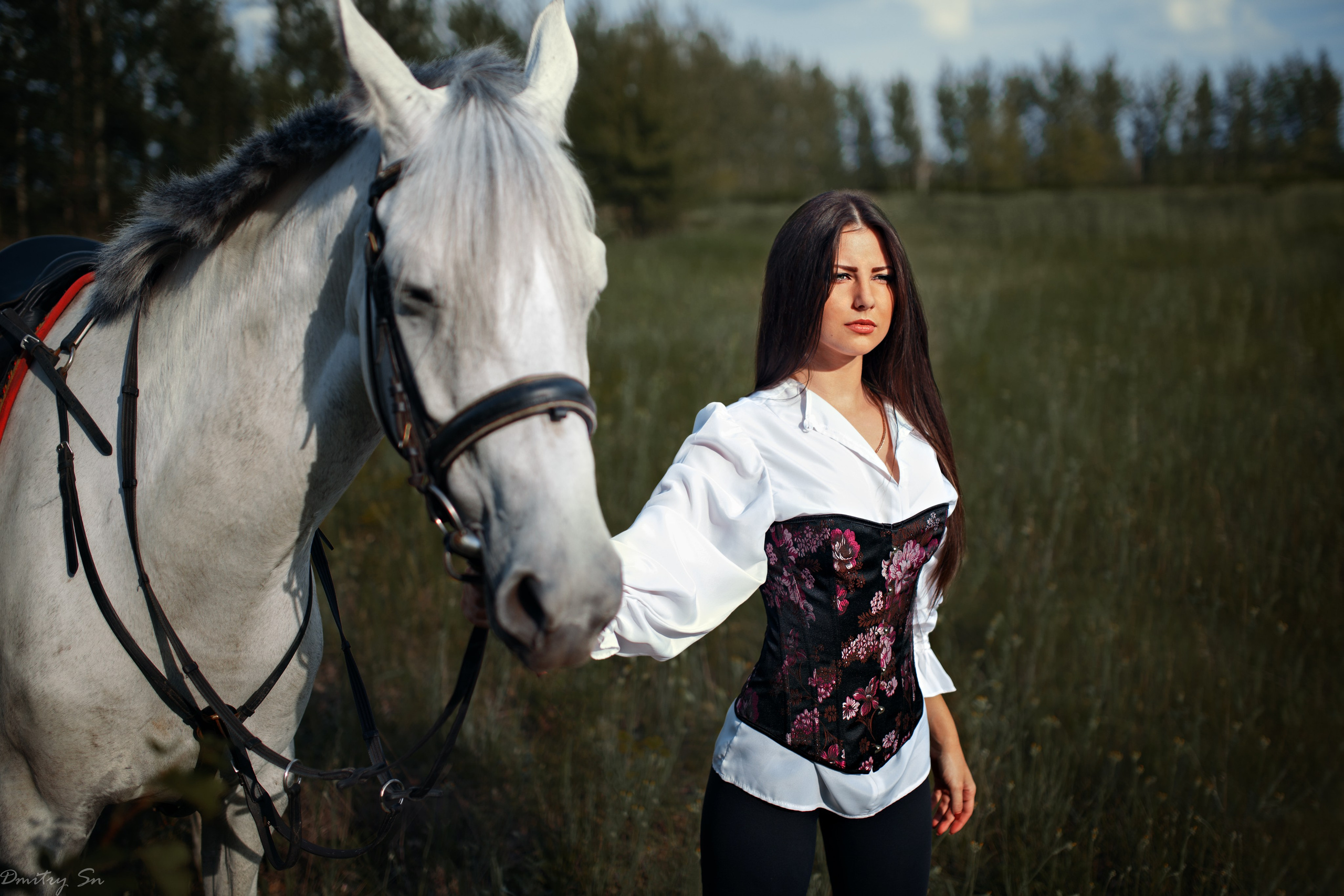 Конная фотосессия на природе с Кристиной для «себя»