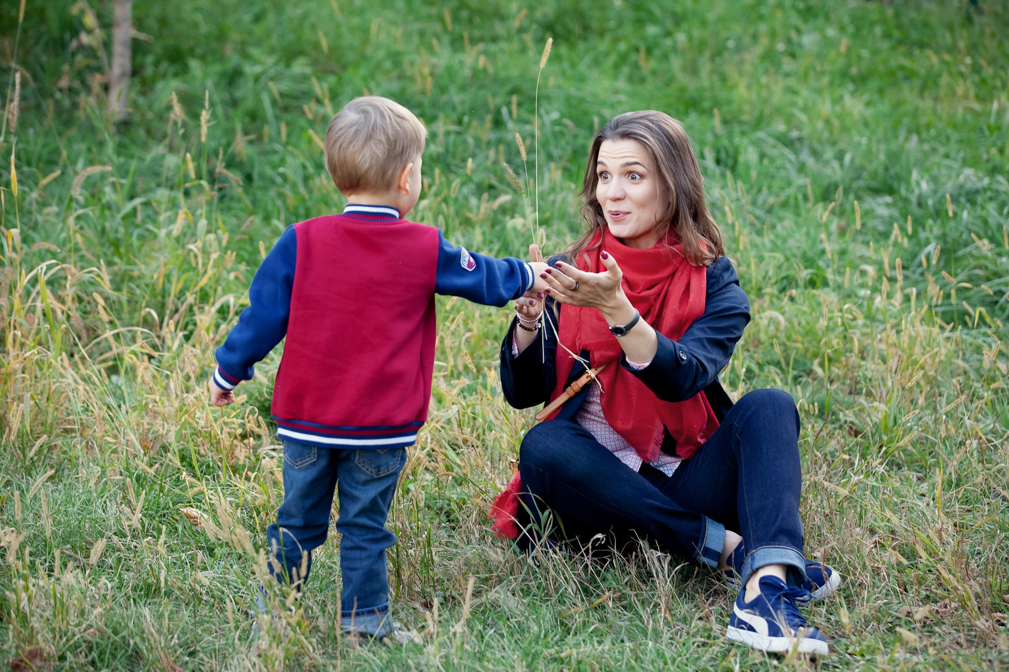 Семейная фотосессия на природе. Профессиональный фотограф Булгакова Татьяна. Владивосток