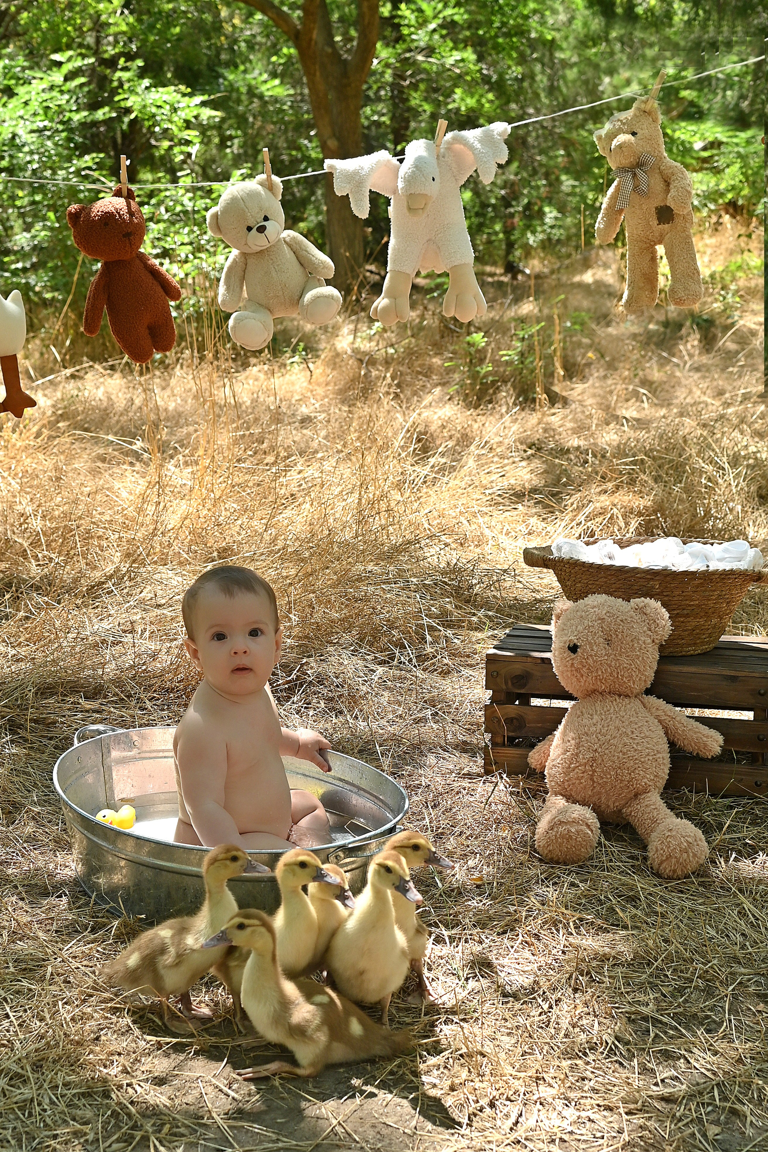 Стирка&Пикник. Детская фотостудия «Ягоза»