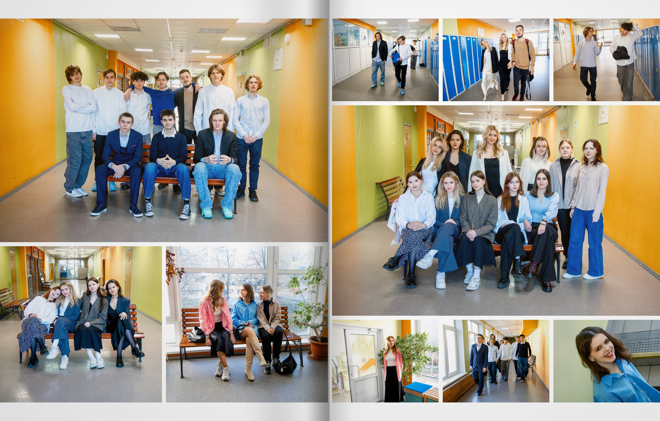 11ж класс — 548 школа — выпускной альбом. ТВОЯ ШКОЛЬНАЯ ИСТОРИЯ — фотограф Юлия Федосеева
