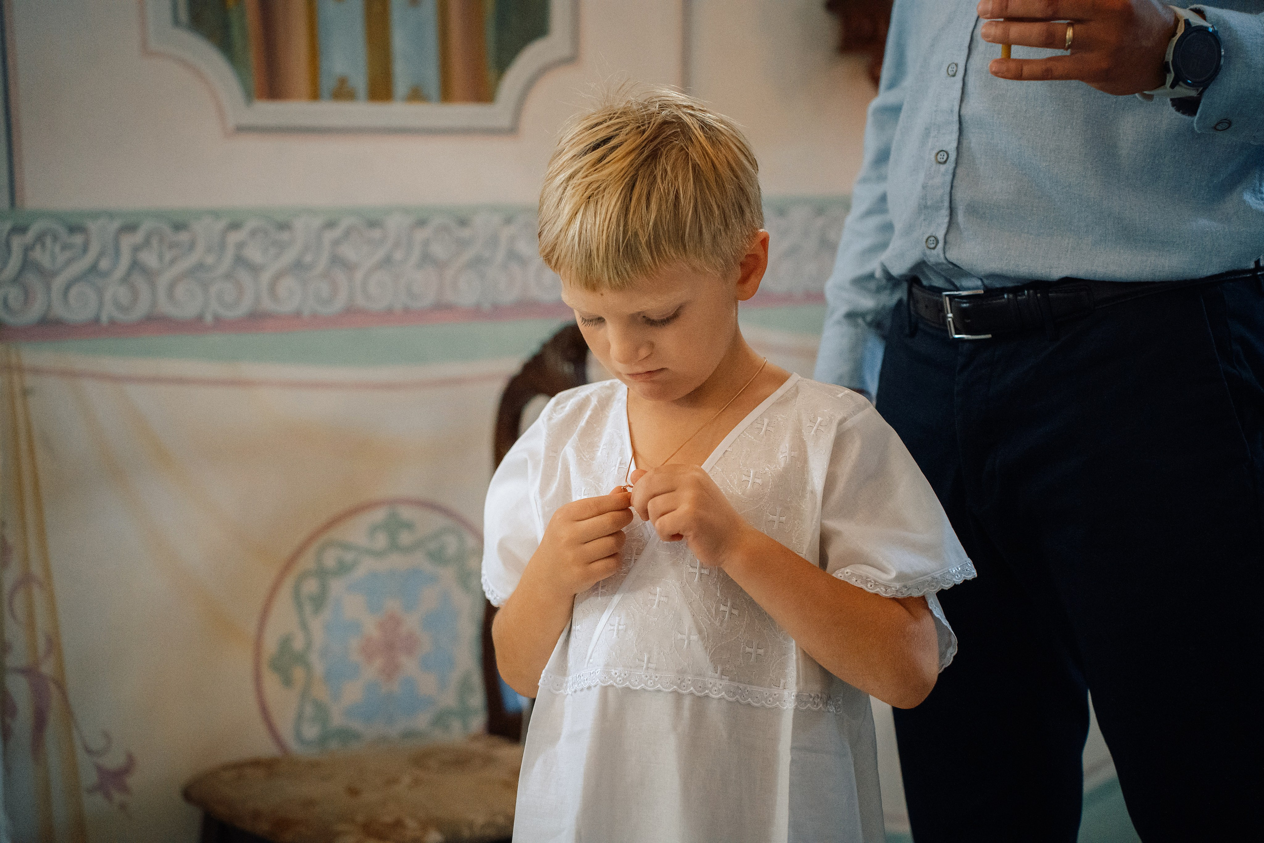 Крещение Марка. Фотограф Казакова Анастасия