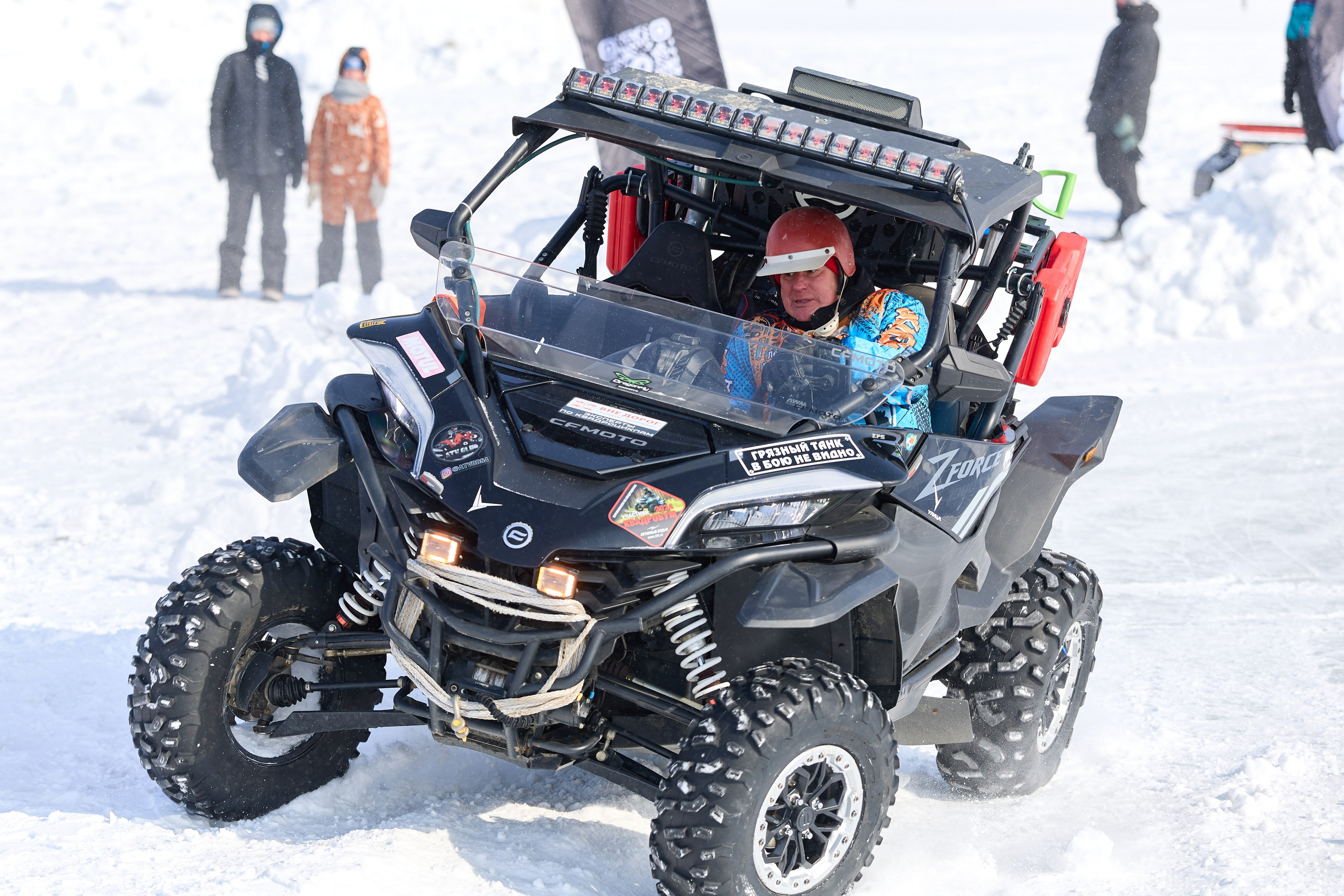 Топим Лёд — 2026. Соревнования на квадроциклах. Фотограф в Новосибирске Алена Скокова