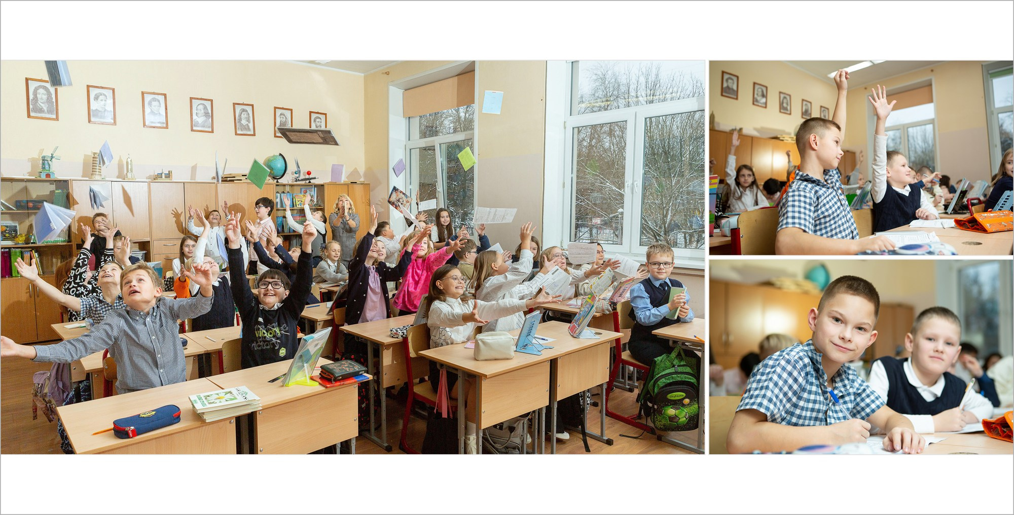 Выпускная фотокнига для начальной школы. Классный фотограф, по мнению школьников