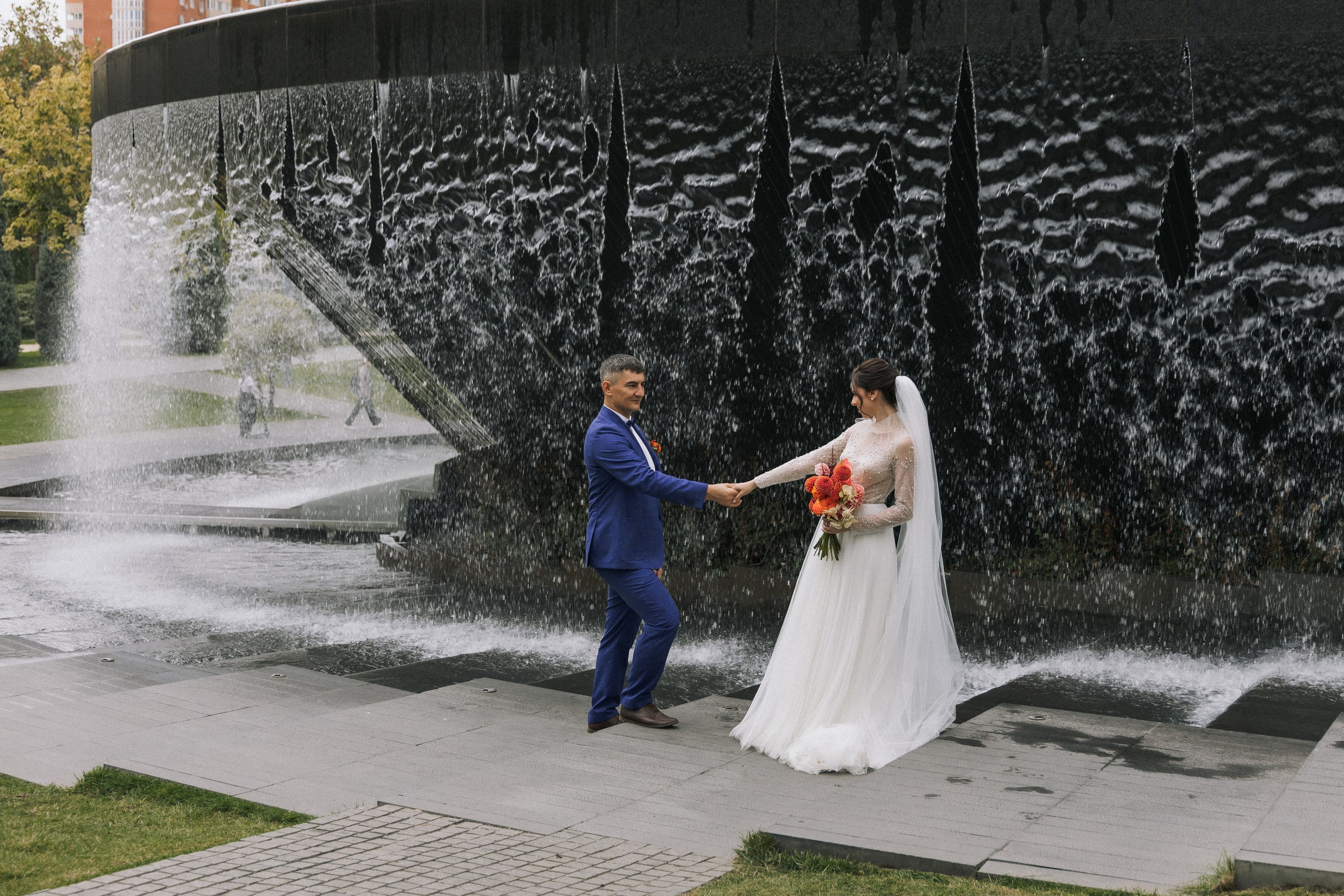 Алексей и Анастасия. Свадебная прогулка. Свадебная фотография. Арина Рубах