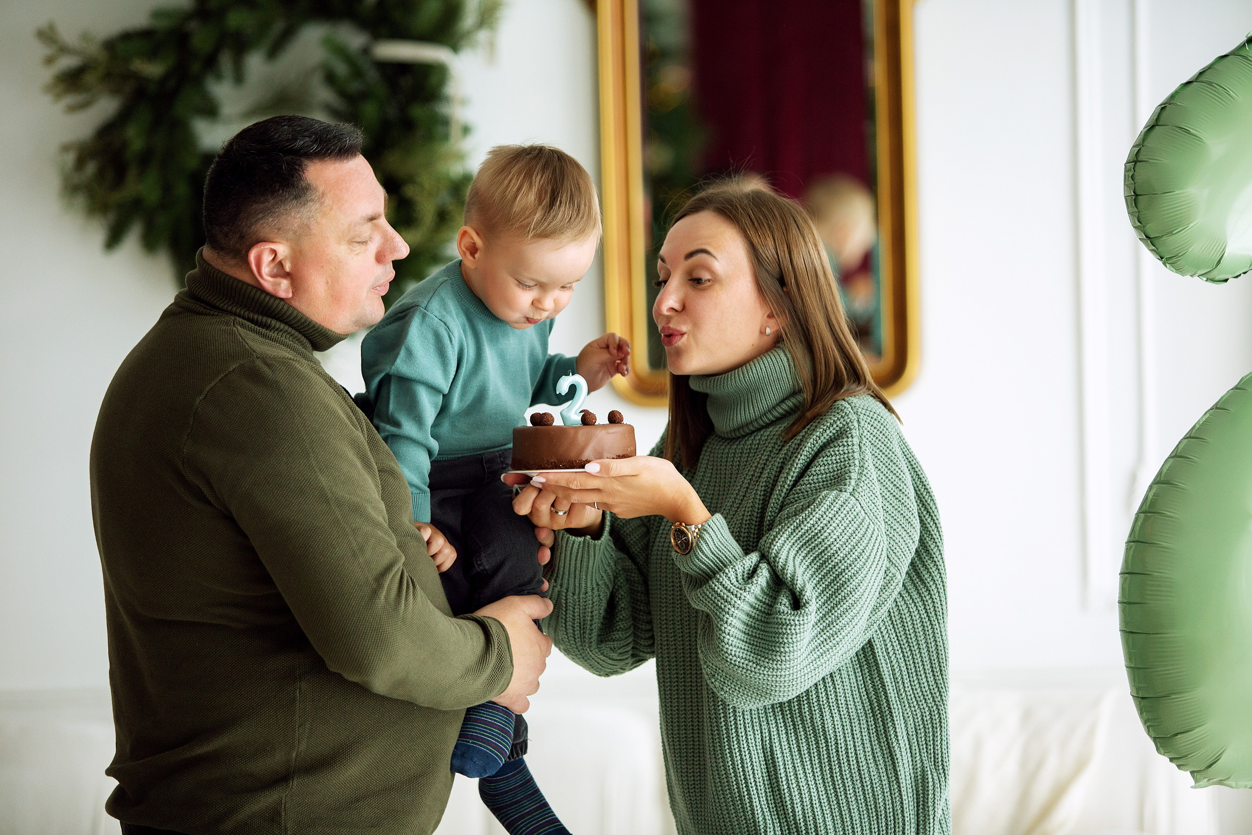 РОМА новогодняя фотосессия. Фотограф новорожденных Оксана Полевская