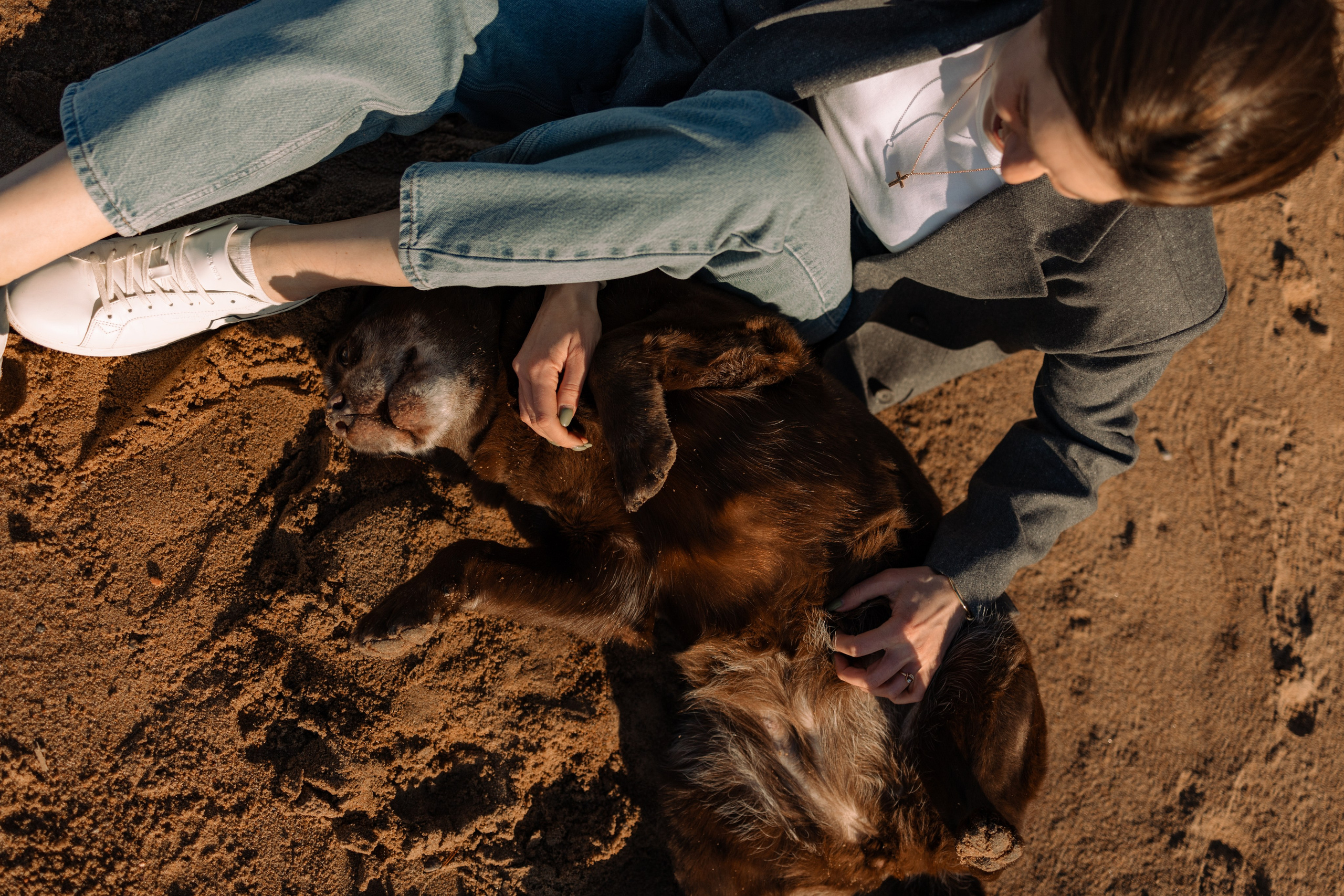 Оля и Питоня. Фотограф — Анималист | Санкт-Петербург
