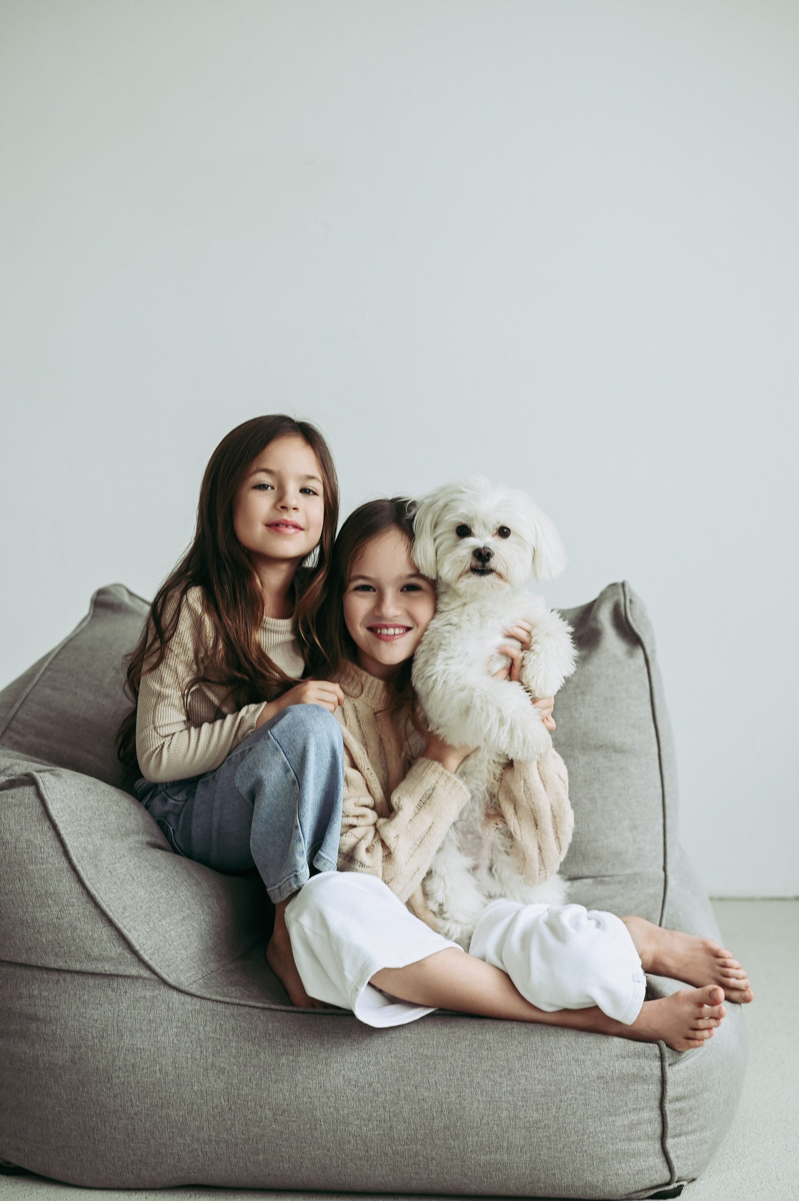 Семейная съемка в студии. Фотограф Казань