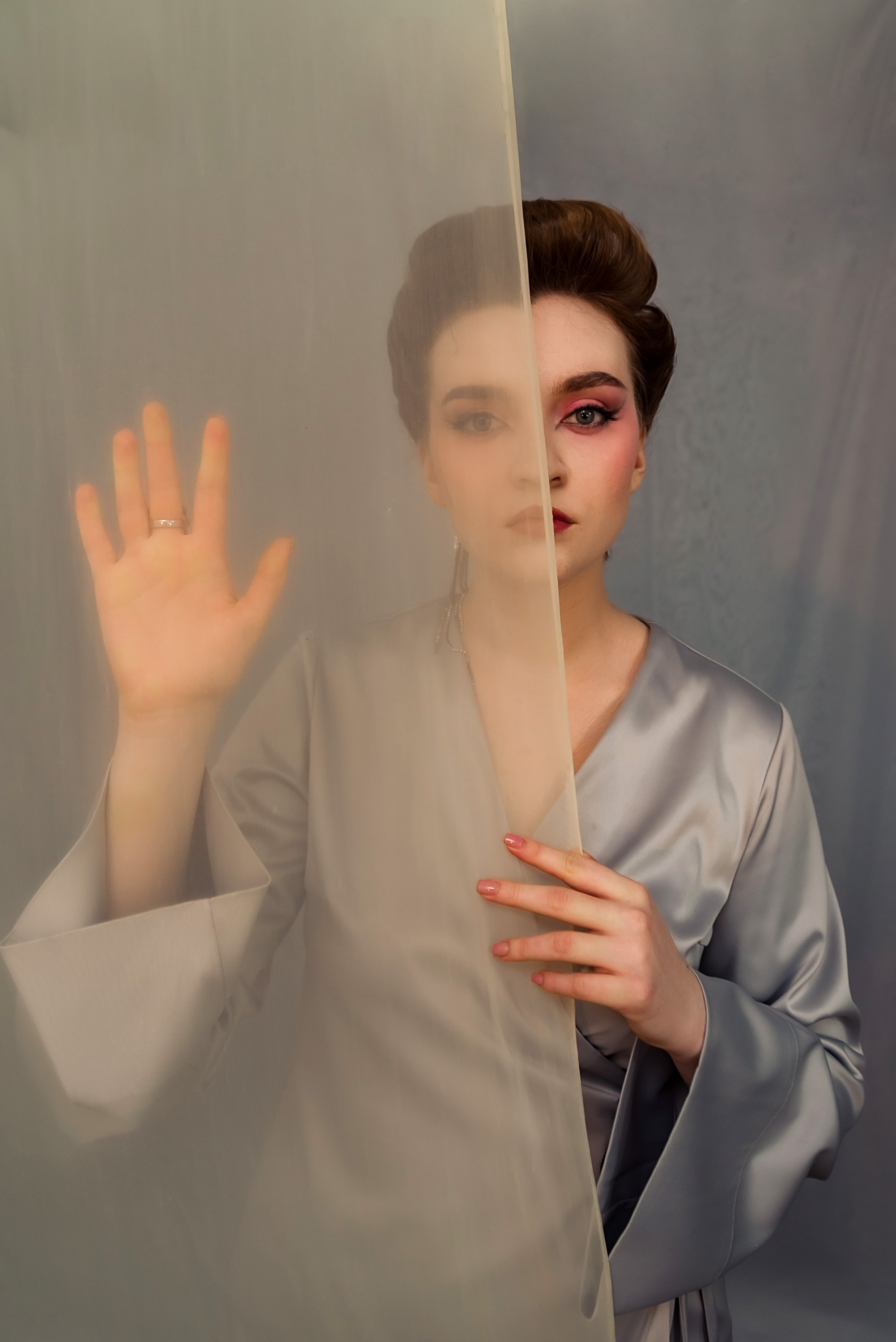 Съемка в стиле Гейша. Фотограф Тула творческие фотосессии недорого Ольга Ромашина