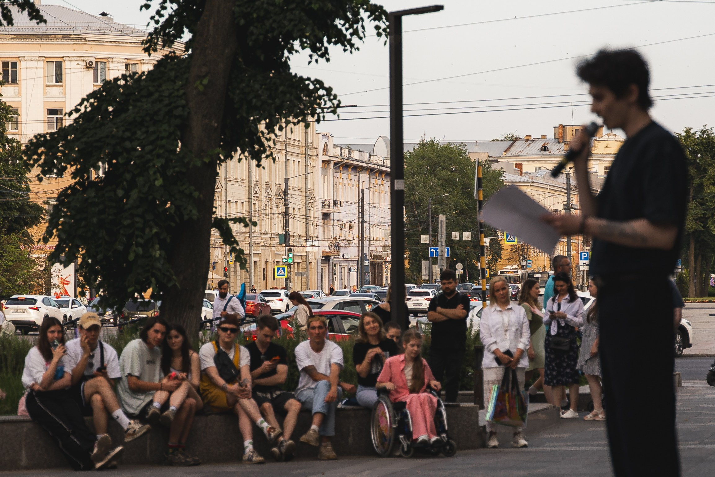Закрытие фестиваля «Деньпоэзии Фест». Портретный и репортажный фотограф в Воронеже: Анастасия Пузикова