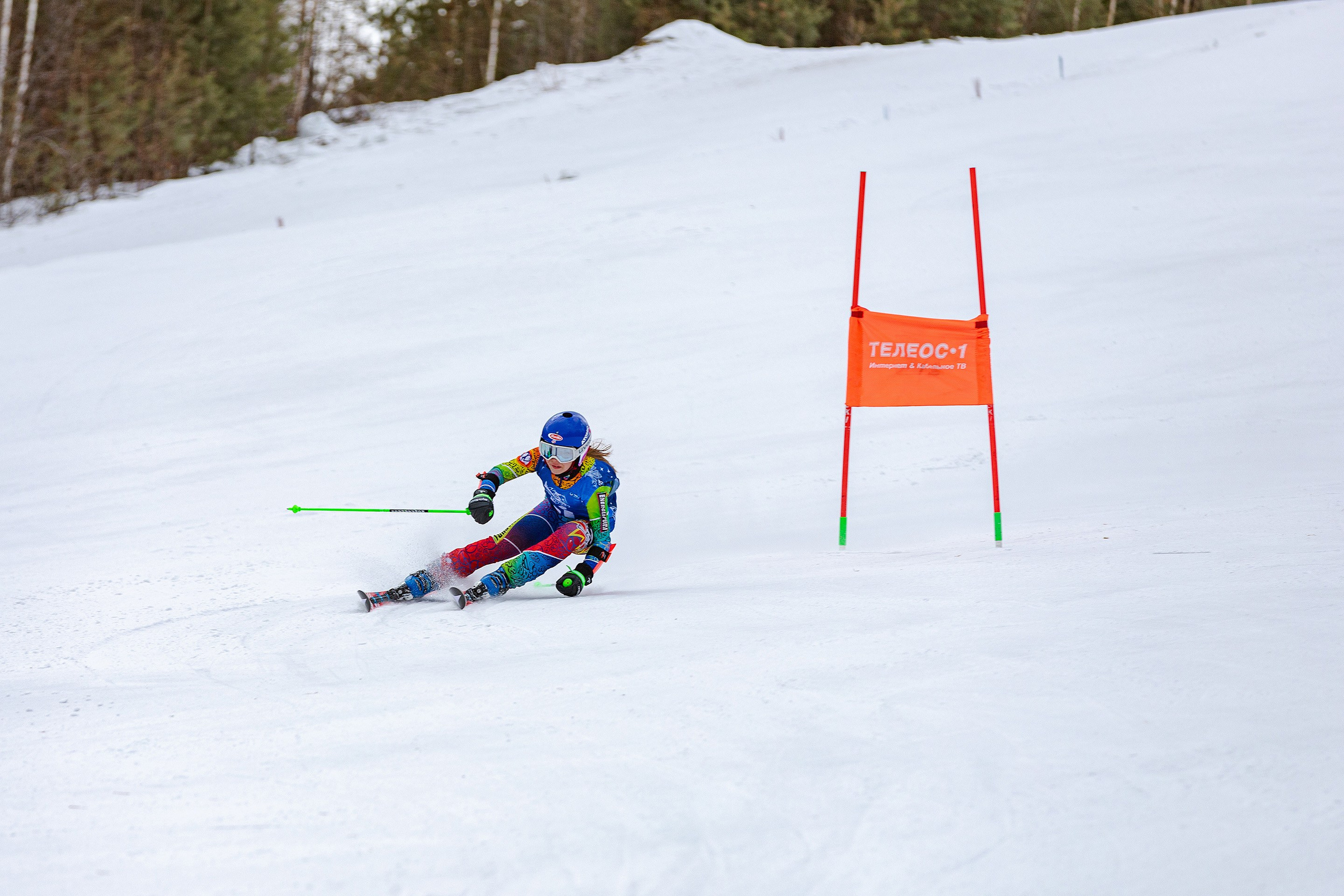 Горные лыжи. Фотограф и фотохудожник в Братске Краева Марина