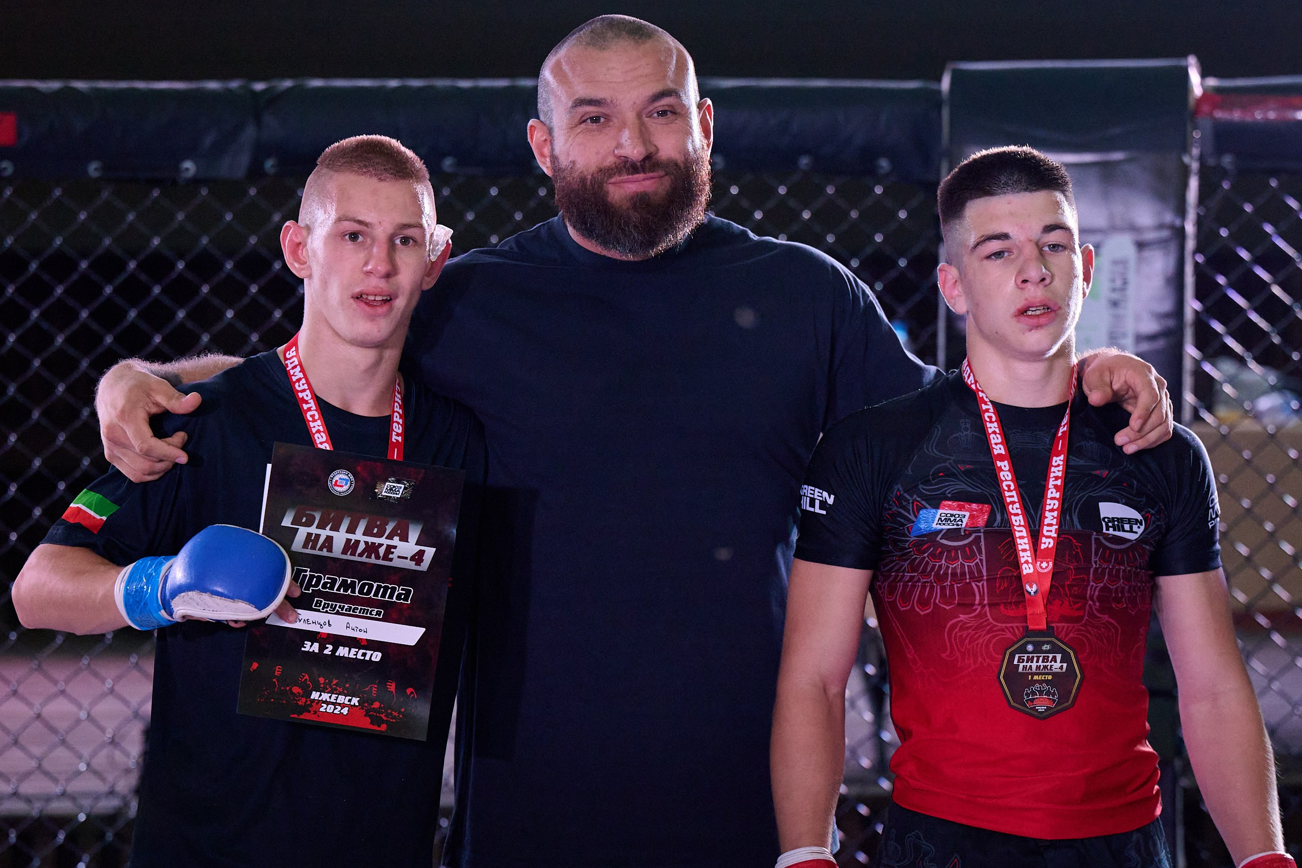 ММА. Битва на Иже-4. Спортивный репортажный фотограф в Ижевске Сергей Мерзляков