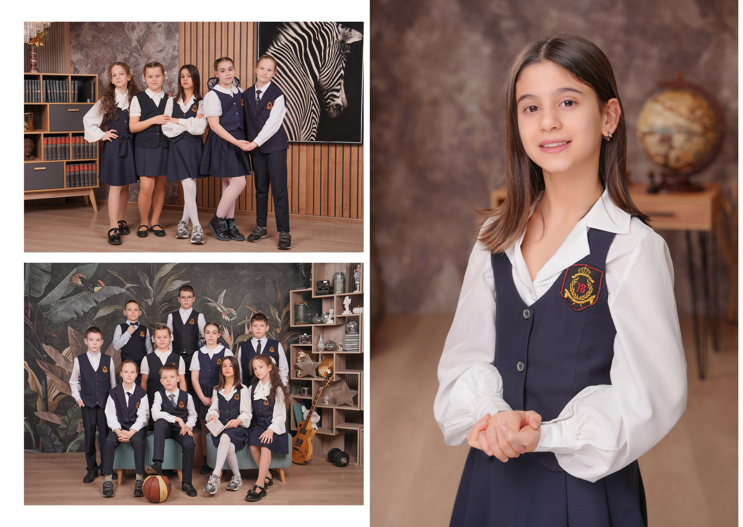 ШКОЛА 78 — 4 «А» класс. Красивый выпускной альбом в Краснодаре