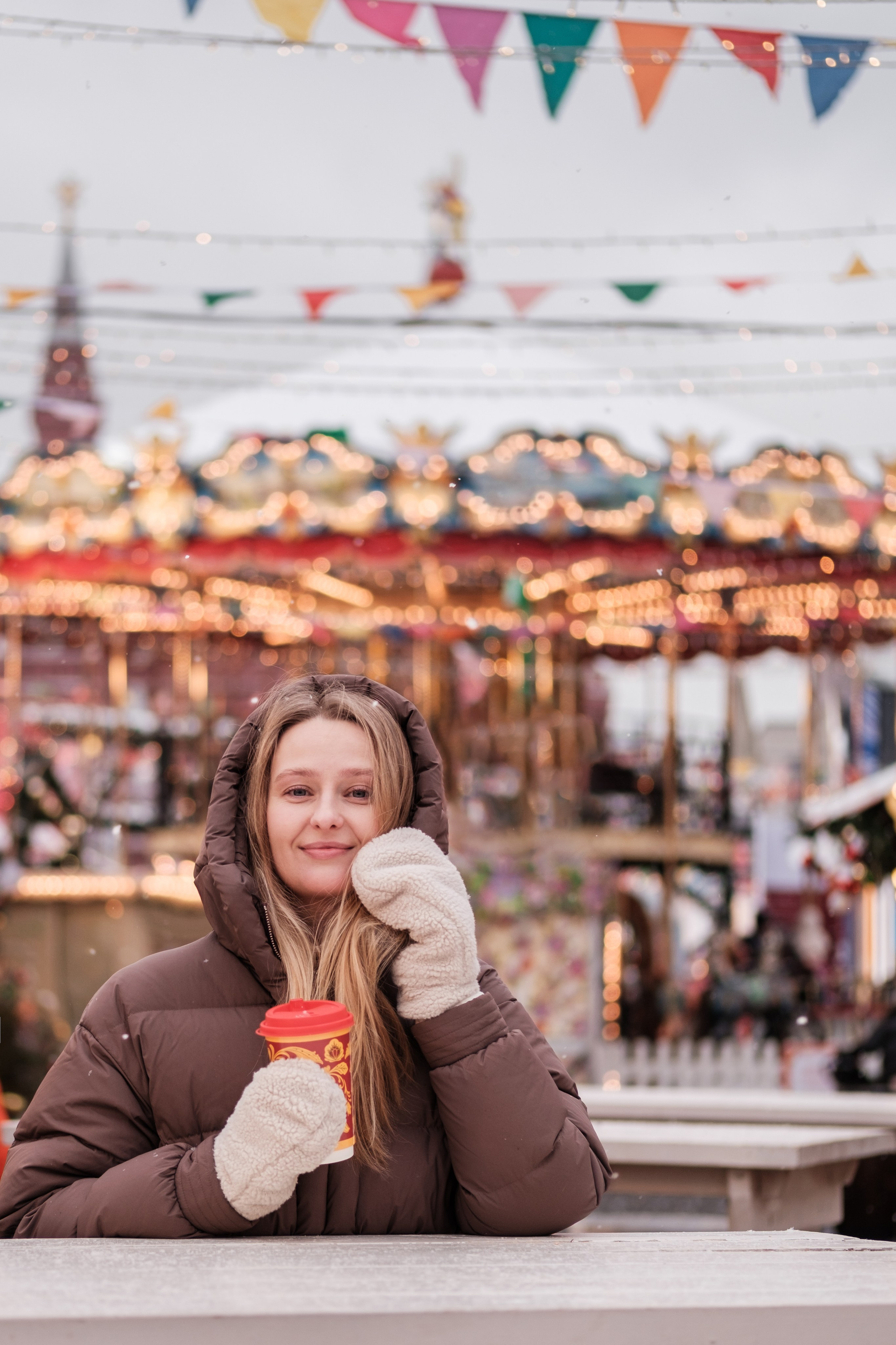 Новогодняя ярмарка с Эллиной. Фотограф в Москве Екатерина Толстых