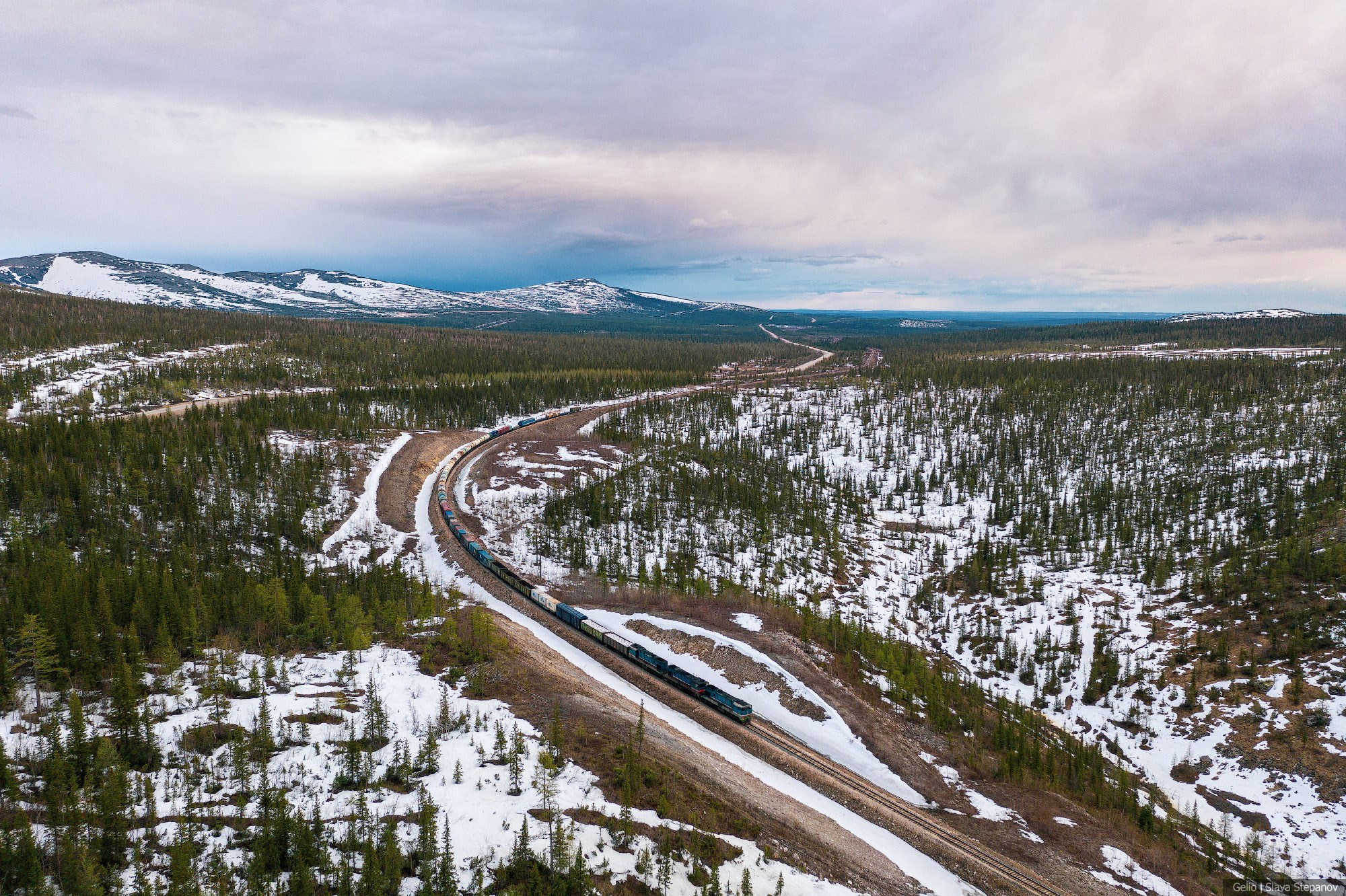 Железная дорога. Фотограф Слава Степанов, Gelio