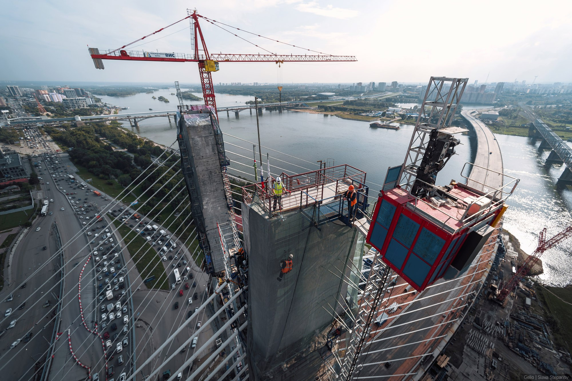 Строительство. Фотограф Слава Степанов, Gelio