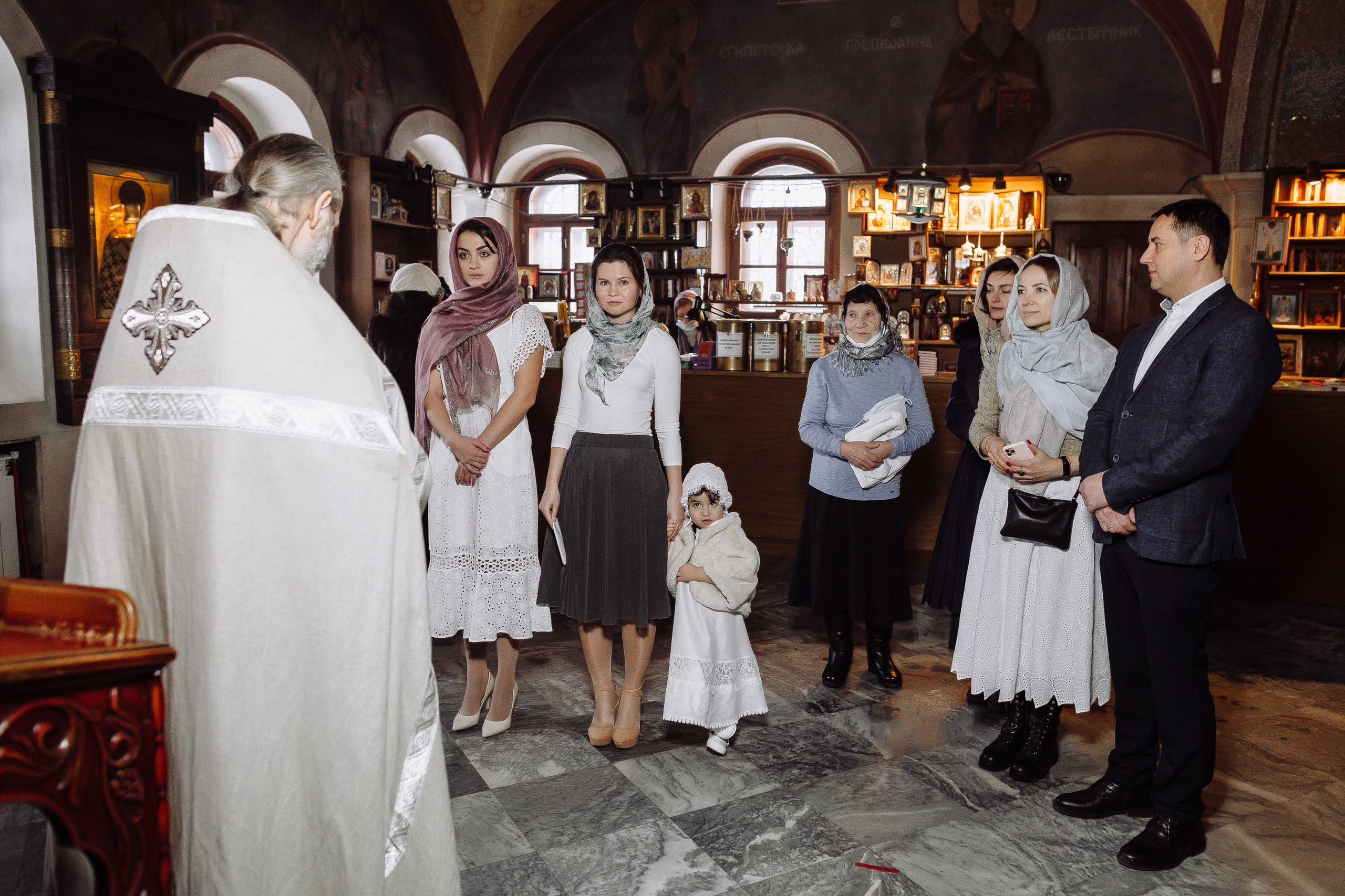 Крещение. Репортажный и свадебный фотограф в Москве Лена Таращенко