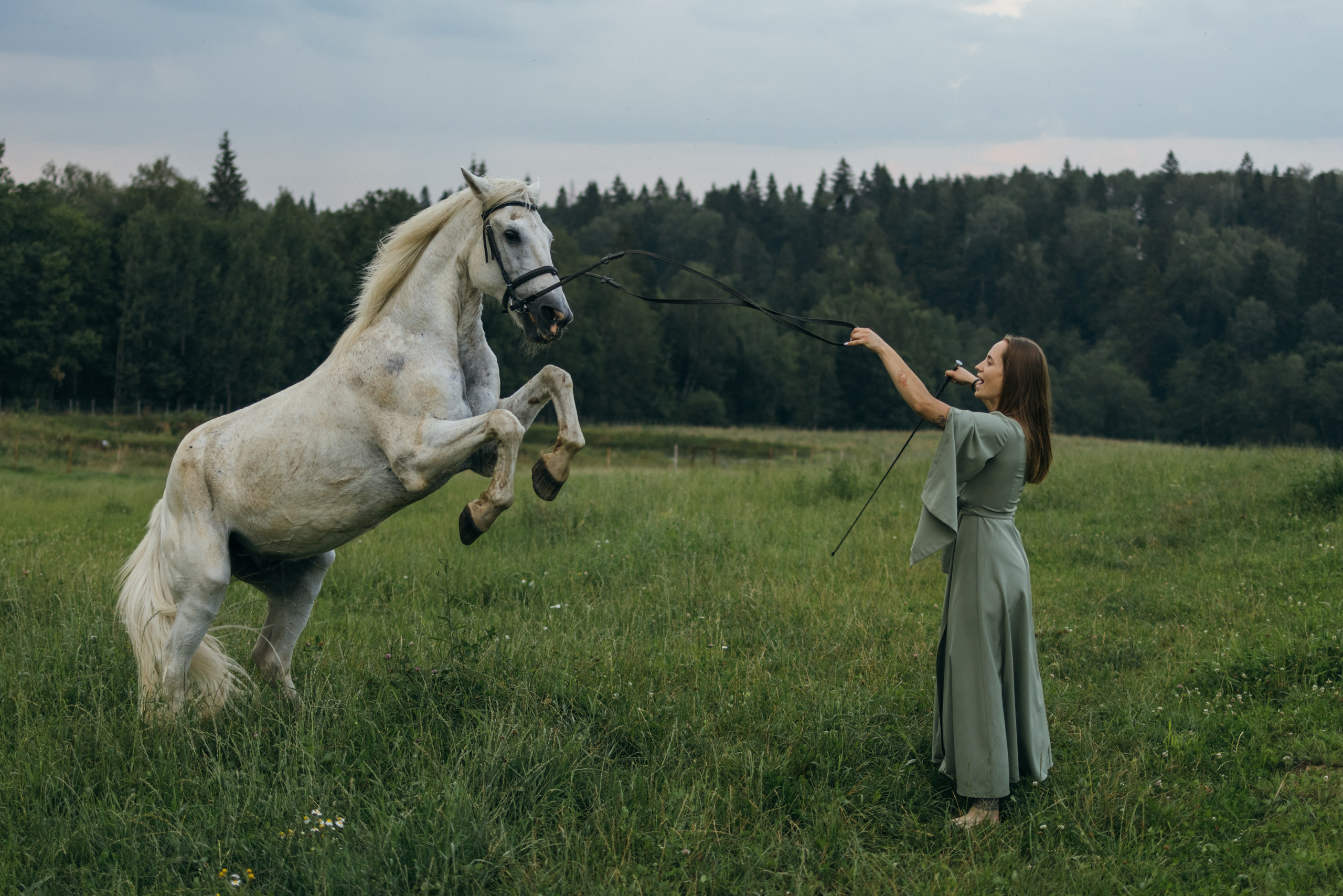 Софья и ее верный друг Чернигов. Фотограф Ирина Панина