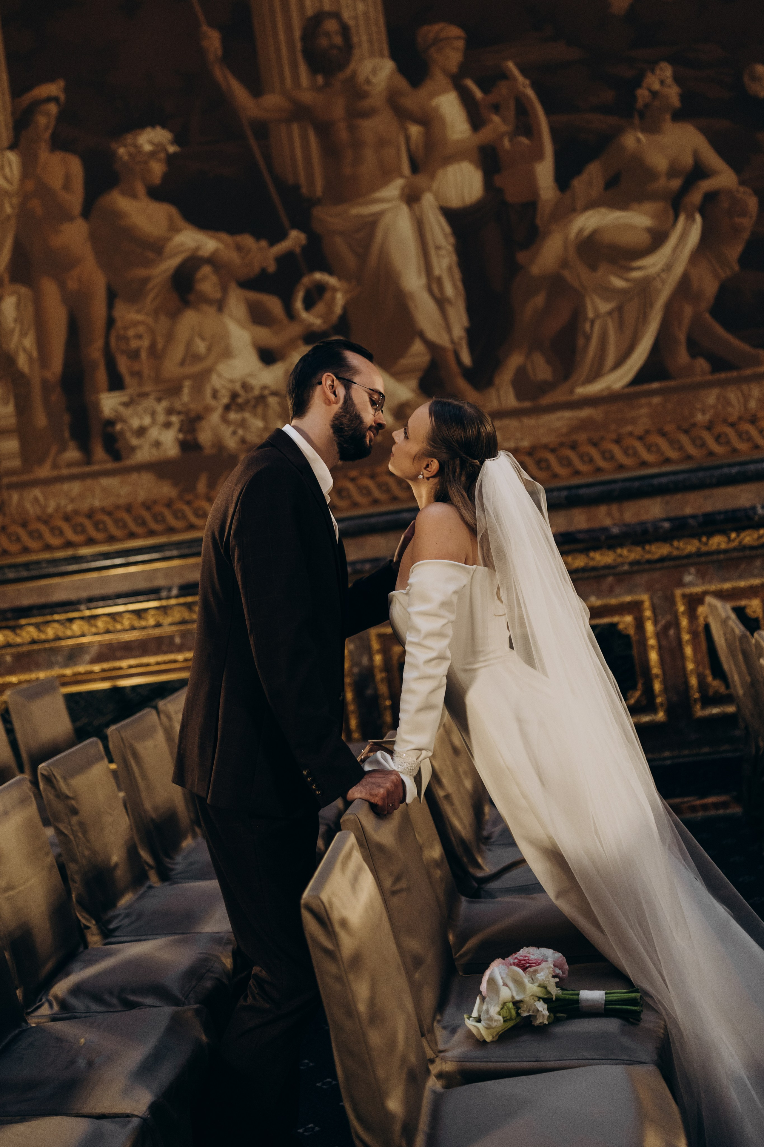 Юра и Полина | 2-й дворец и Половцова. Свадебный и love story фотограф в Санкт-Петербурге