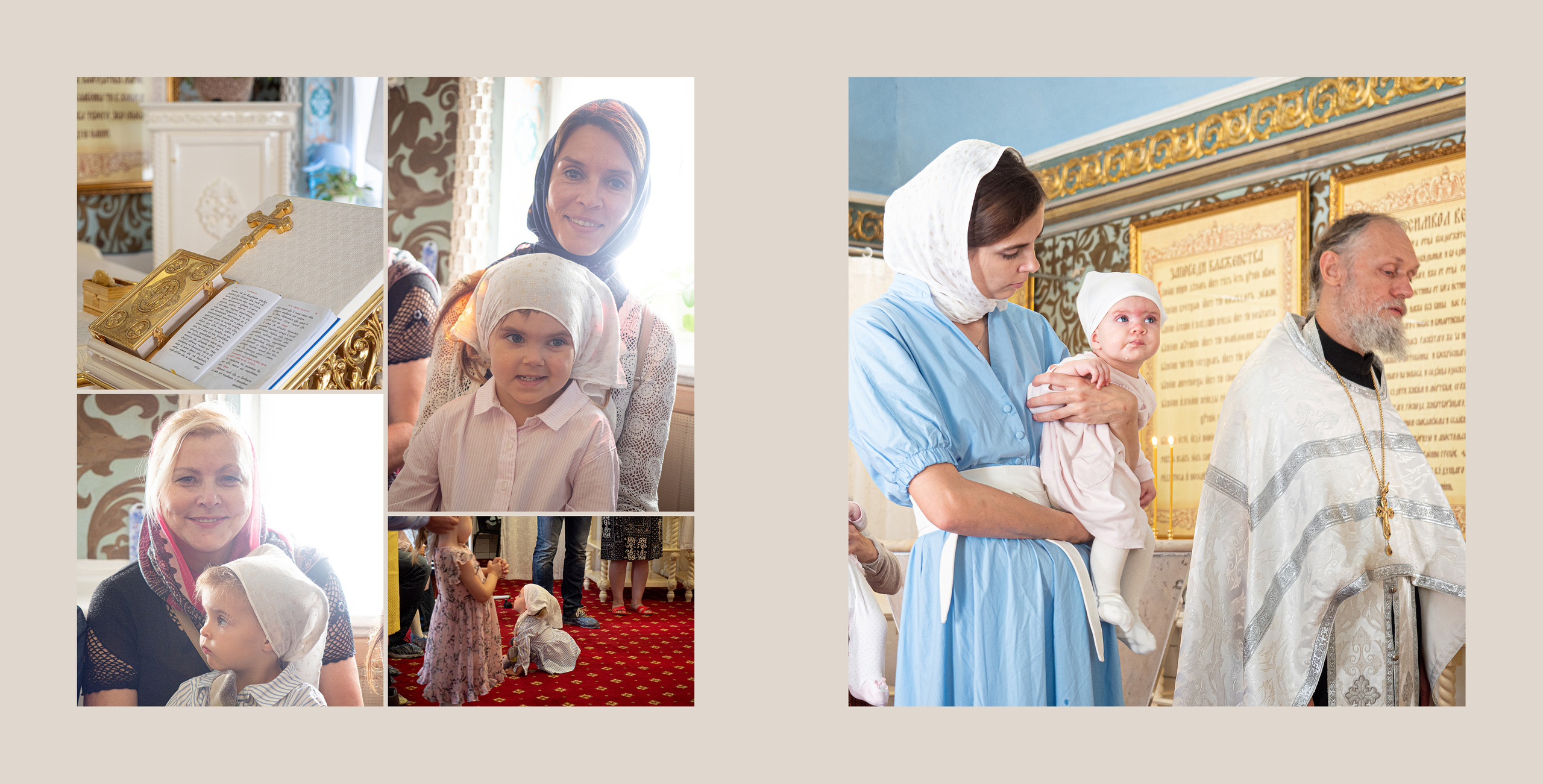 Лучше, когда на крещение ребенка крестный и крестный одевают светлую одежду - фотографии будут праздничнее.